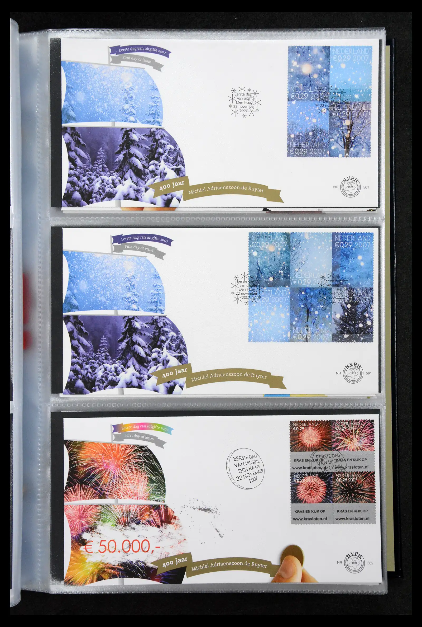41181 0061 - Postzegelverzameling 41181 Nederland fdc-collectie 2000-2012.
