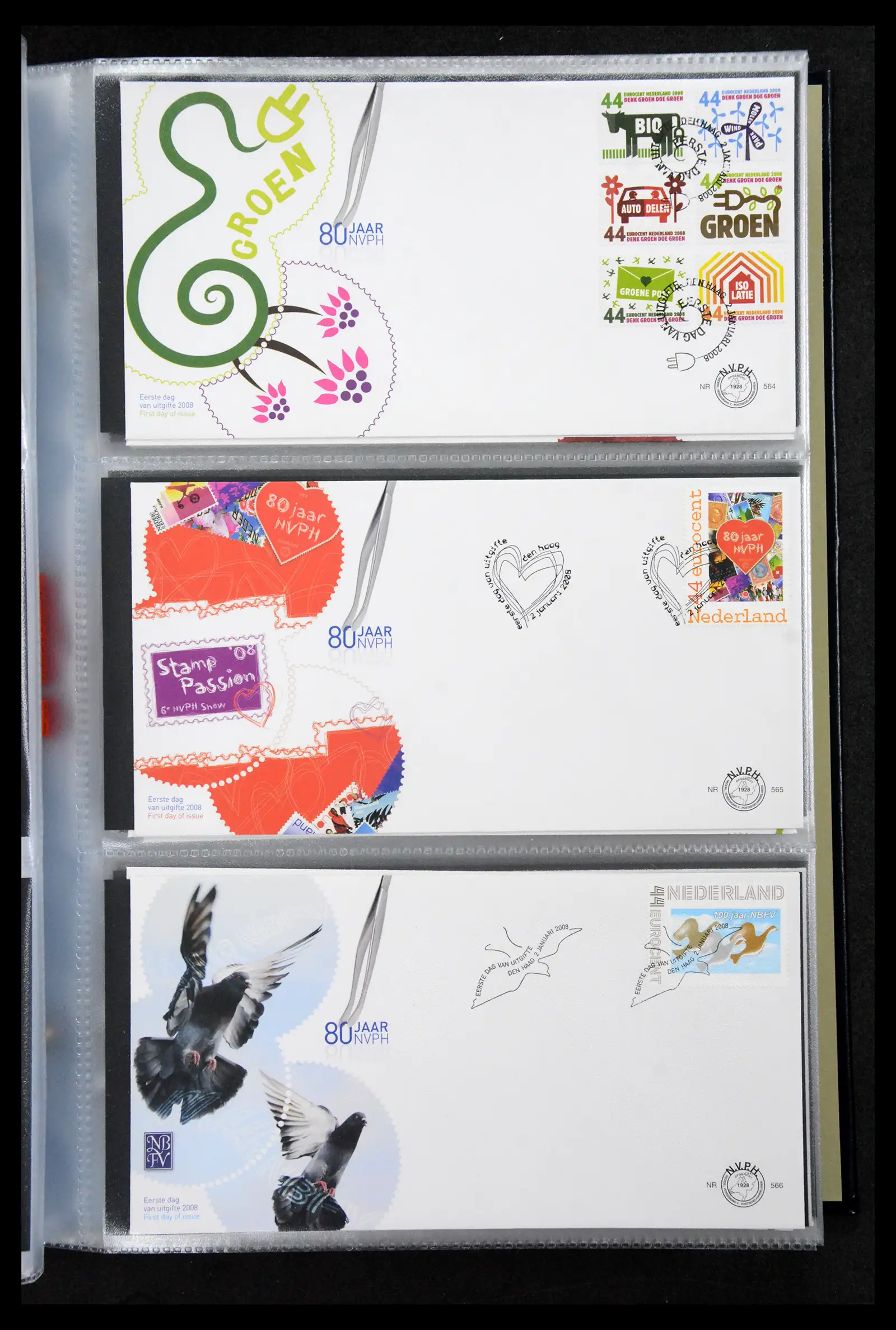 41181 0063 - Postzegelverzameling 41181 Nederland fdc-collectie 2000-2012.