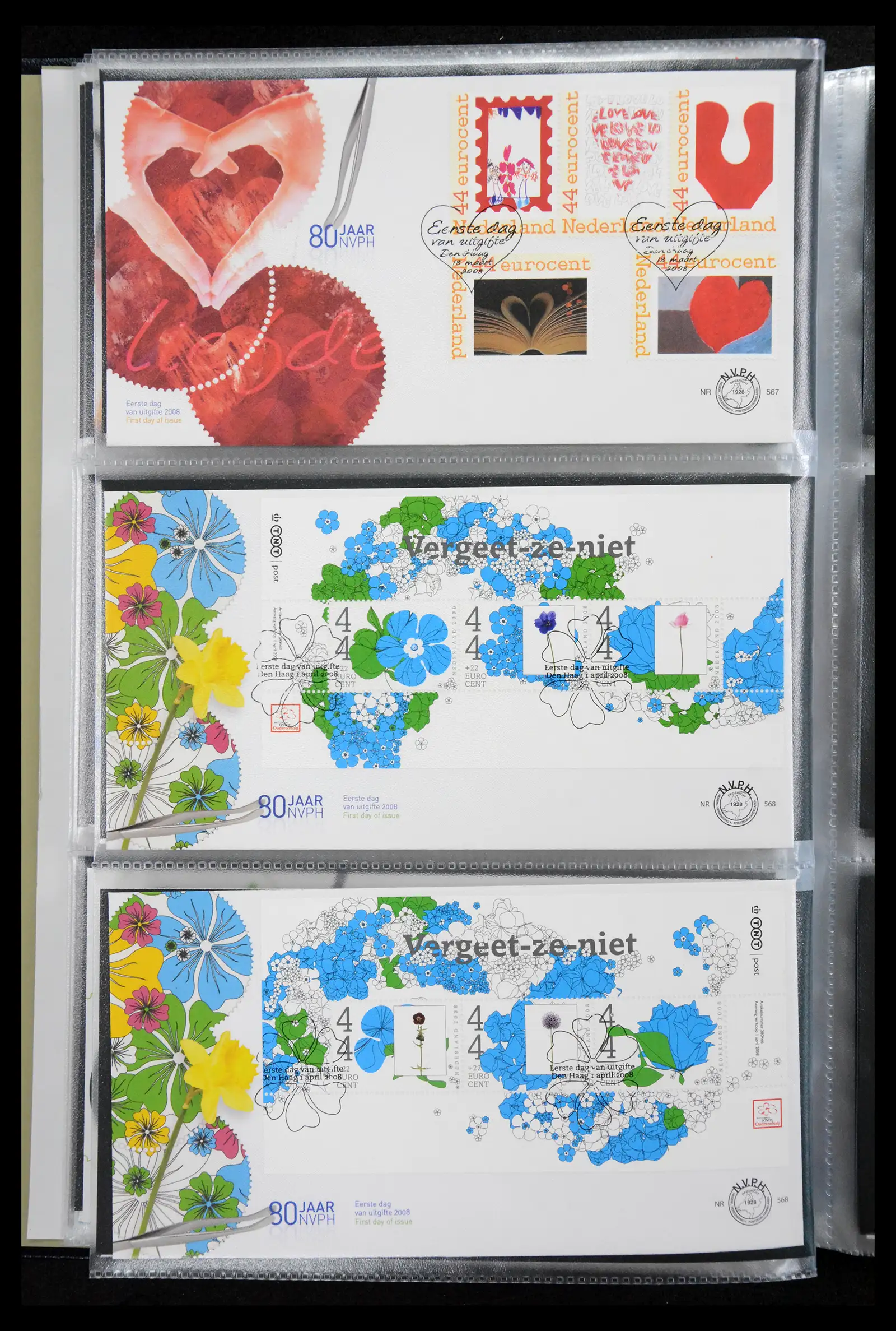 41181 0064 - Postzegelverzameling 41181 Nederland fdc-collectie 2000-2012.