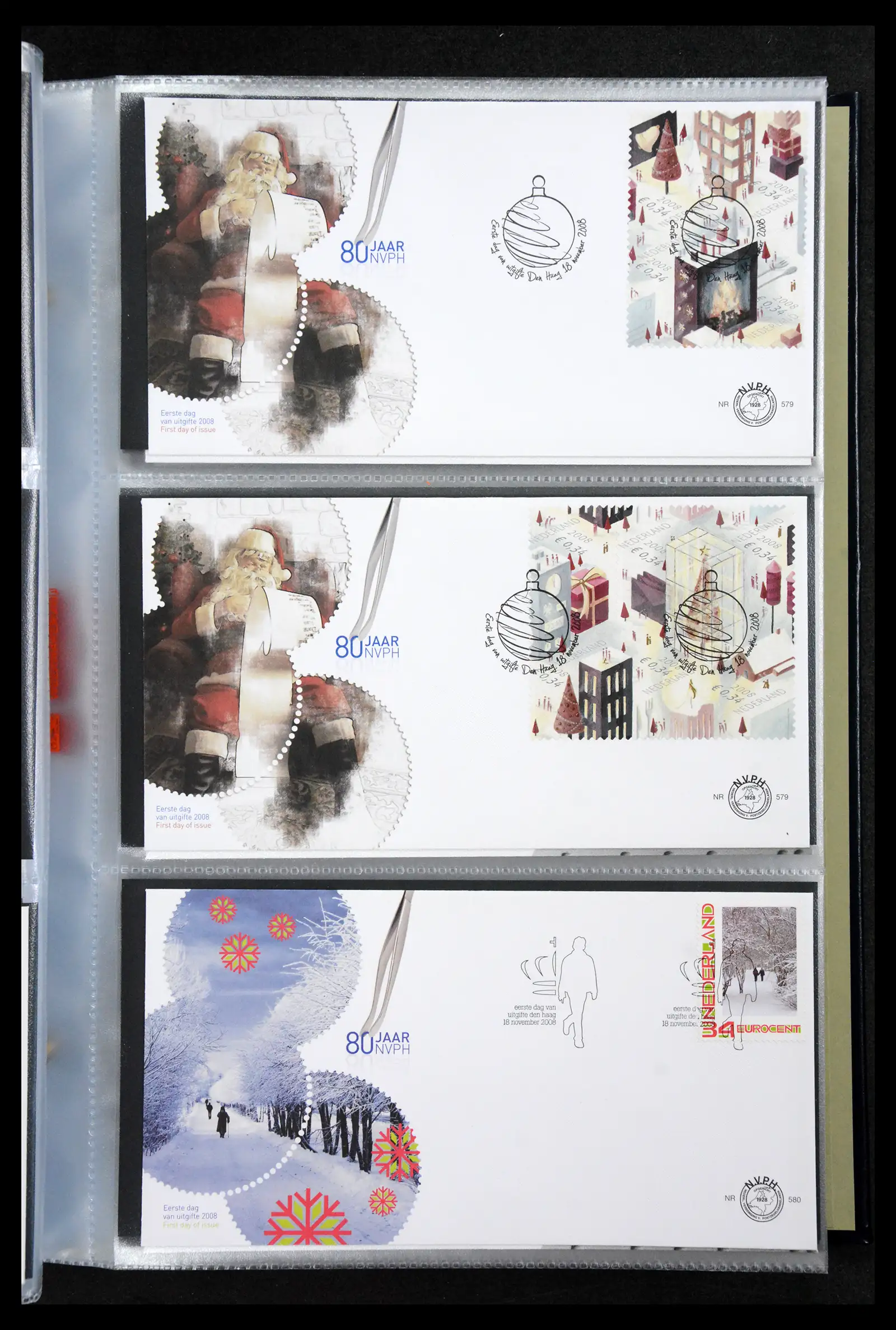 41181 0069 - Postzegelverzameling 41181 Nederland fdc-collectie 2000-2012.
