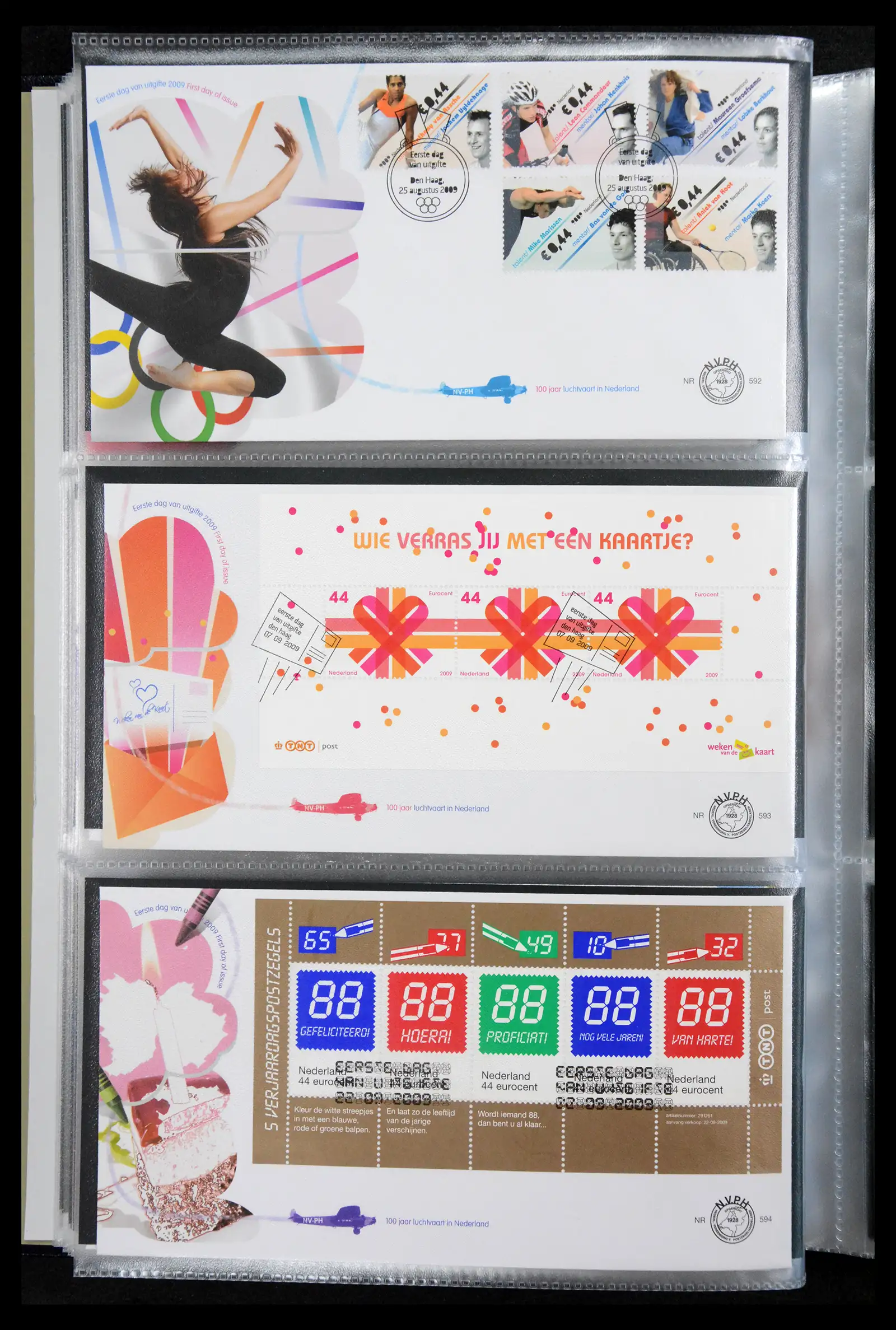 41181 0074 - Postzegelverzameling 41181 Nederland fdc-collectie 2000-2012.