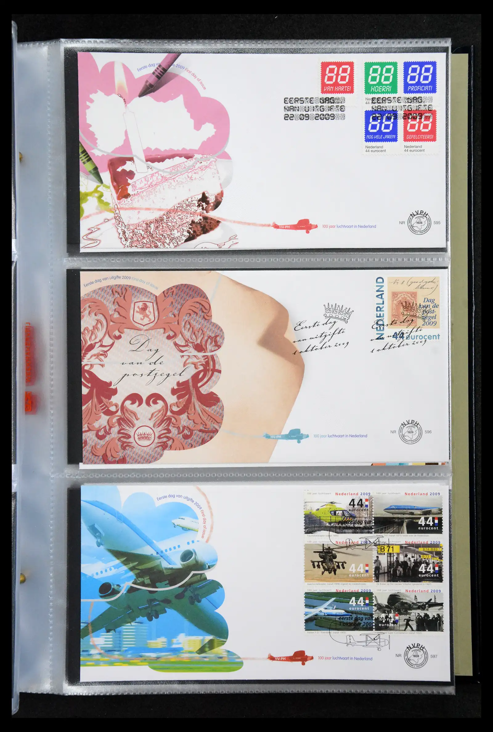 41181 0075 - Postzegelverzameling 41181 Nederland fdc-collectie 2000-2012.