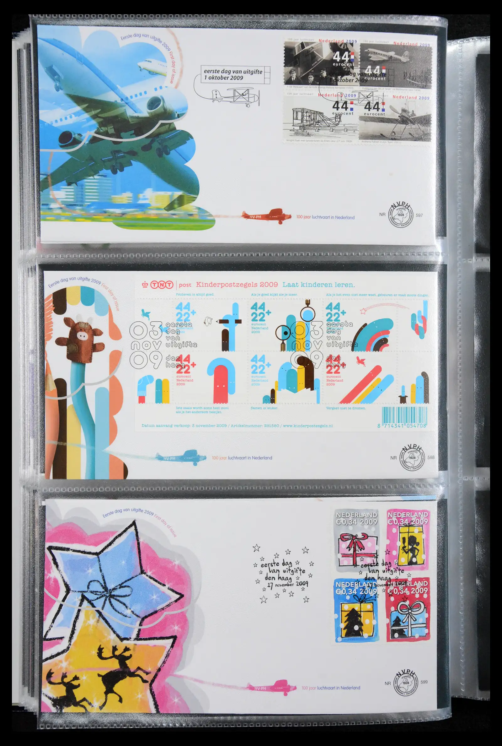 41181 0076 - Postzegelverzameling 41181 Nederland fdc-collectie 2000-2012.
