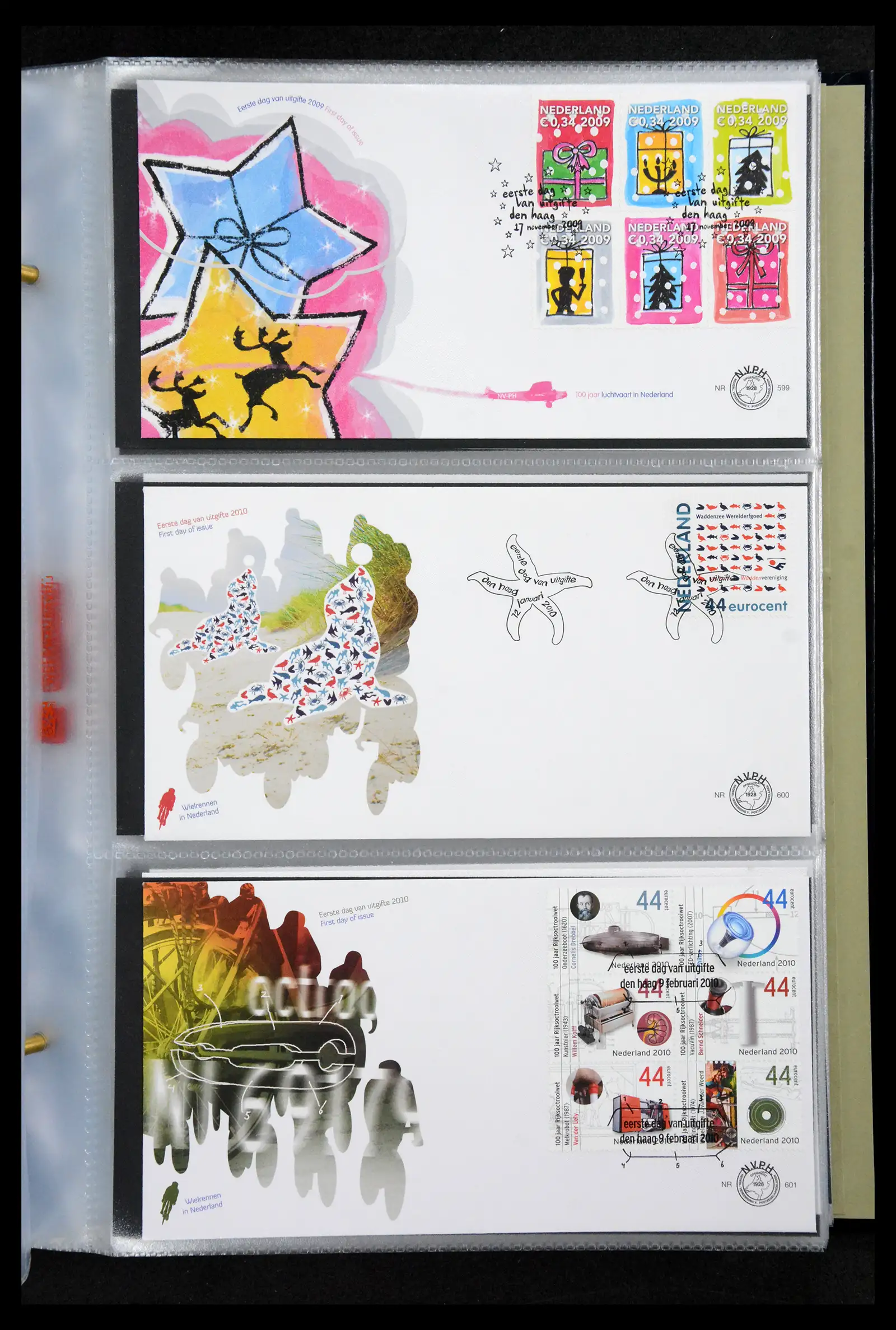 41181 0077 - Postzegelverzameling 41181 Nederland fdc-collectie 2000-2012.