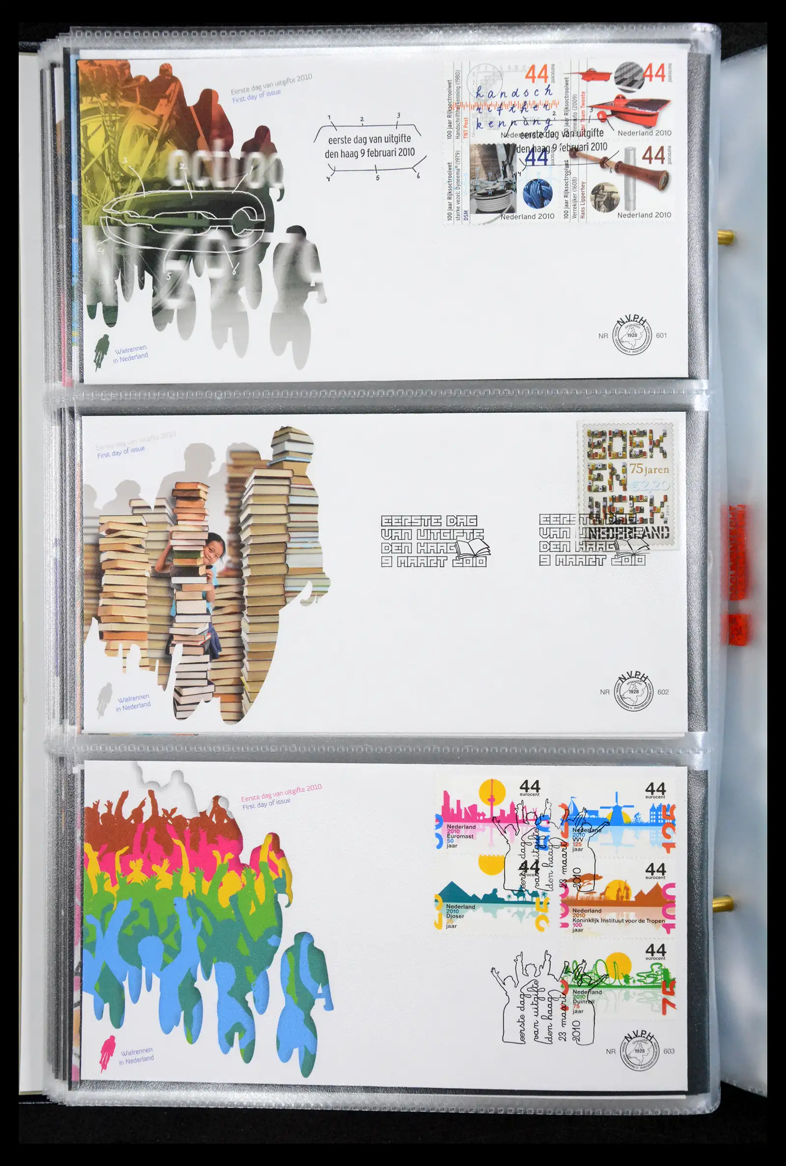 41181 0078 - Postzegelverzameling 41181 Nederland fdc-collectie 2000-2012.