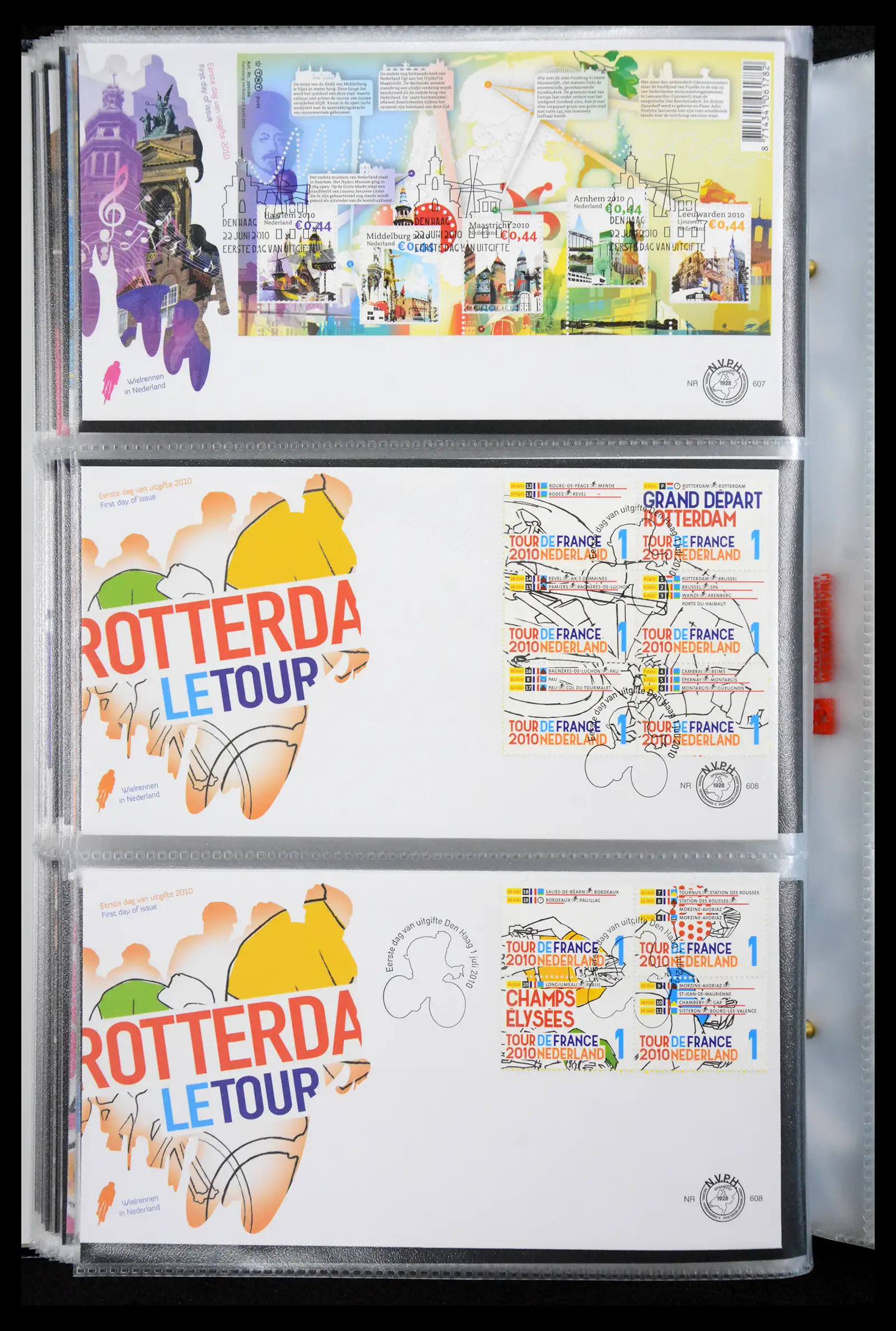 41181 0080 - Postzegelverzameling 41181 Nederland fdc-collectie 2000-2012.
