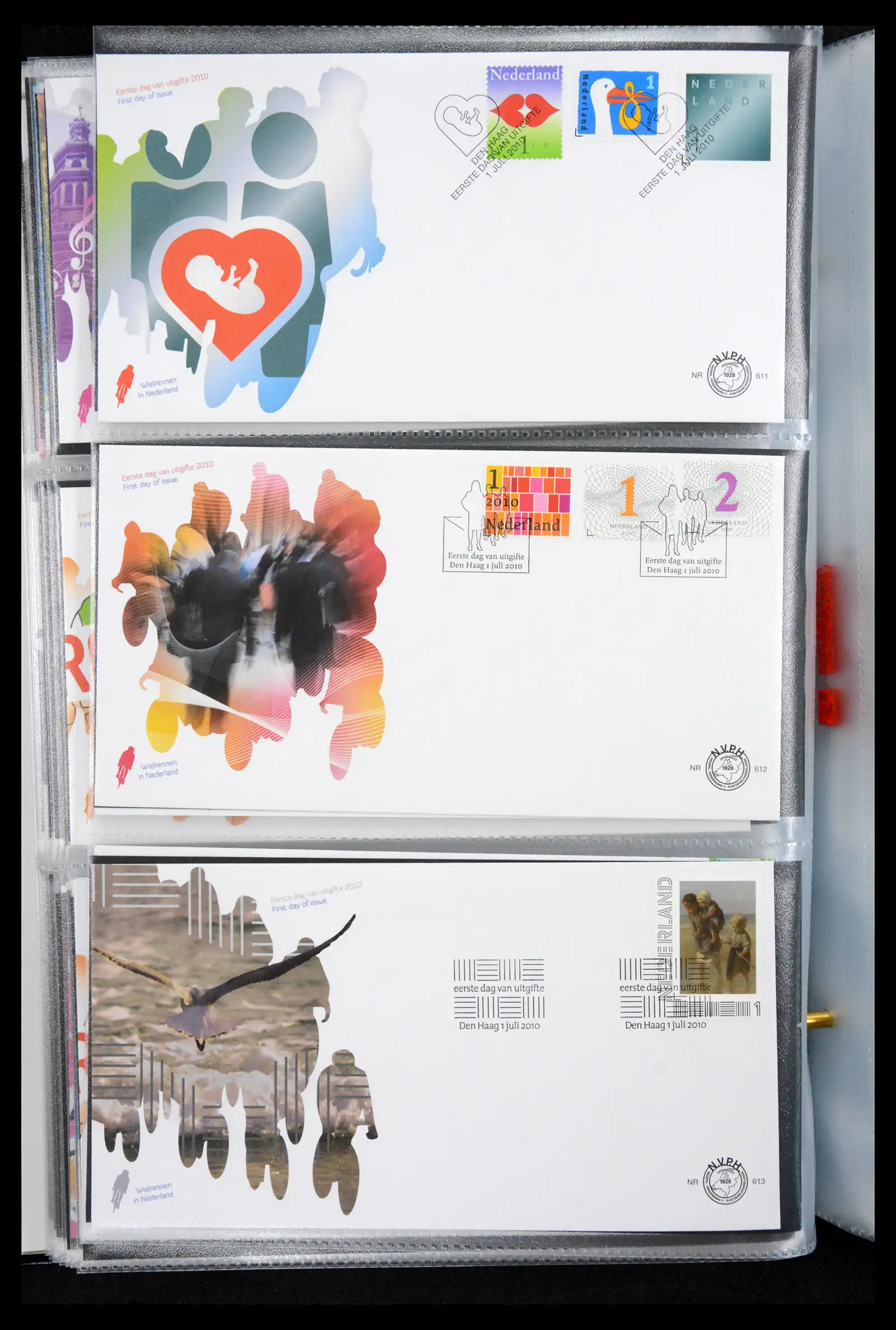 41181 0082 - Postzegelverzameling 41181 Nederland fdc-collectie 2000-2012.