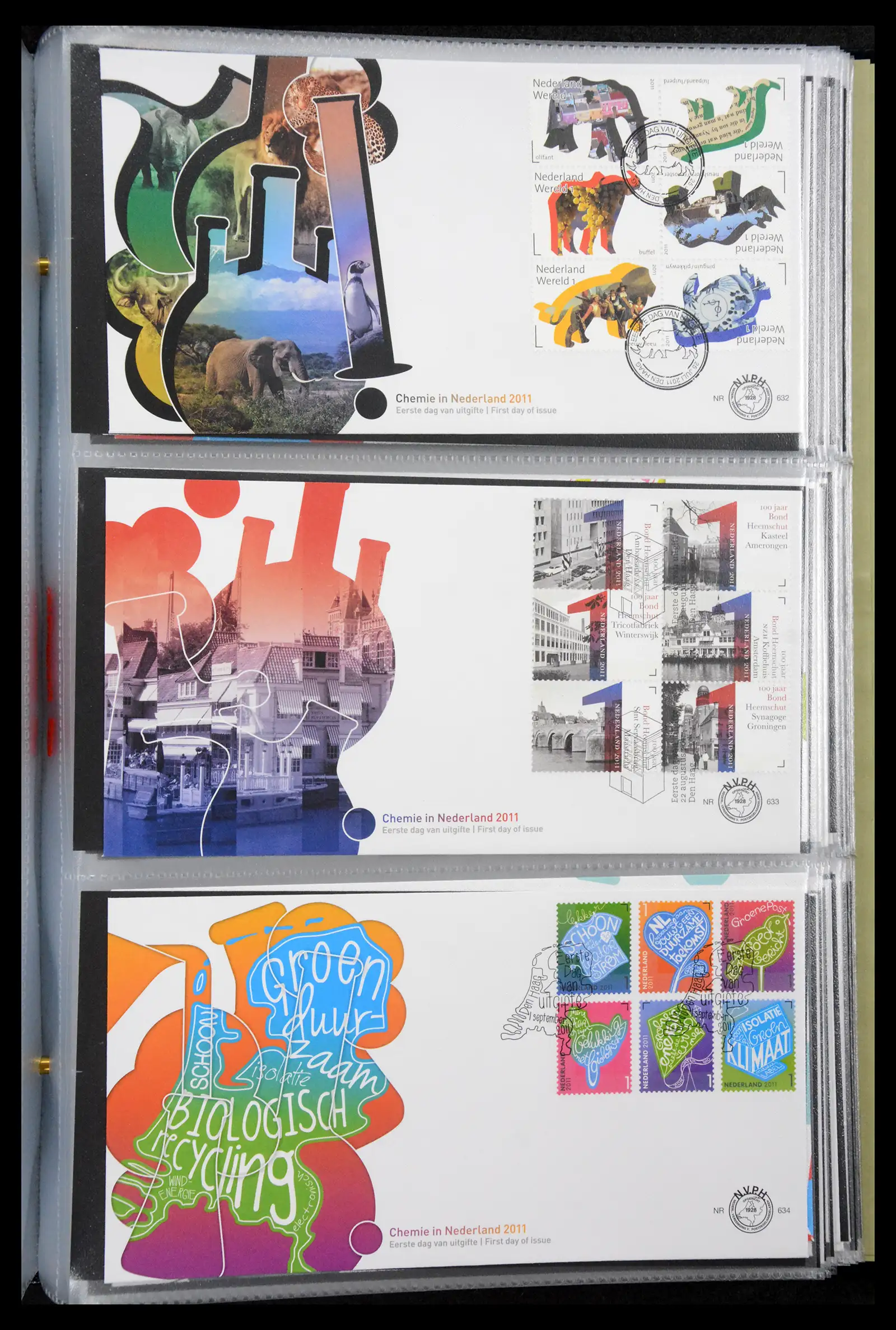 41181 0091 - Postzegelverzameling 41181 Nederland fdc-collectie 2000-2012.