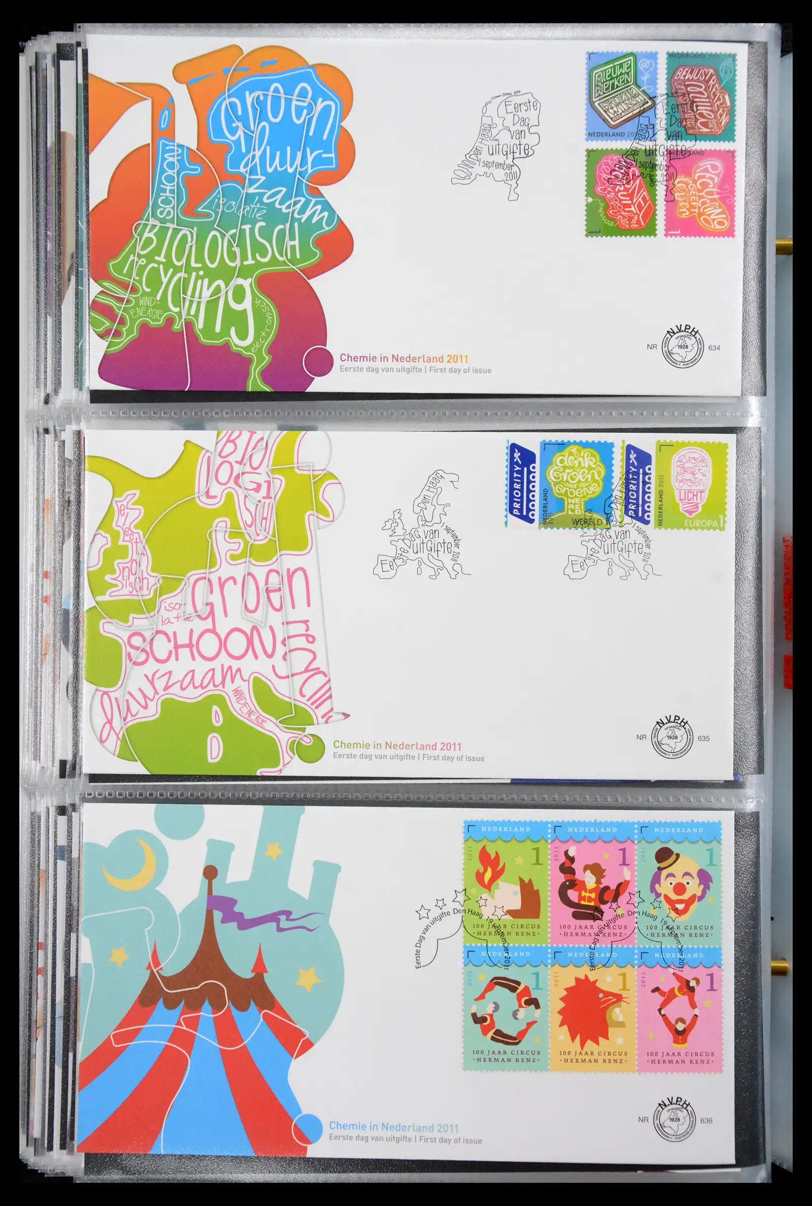 41181 0092 - Postzegelverzameling 41181 Nederland fdc-collectie 2000-2012.