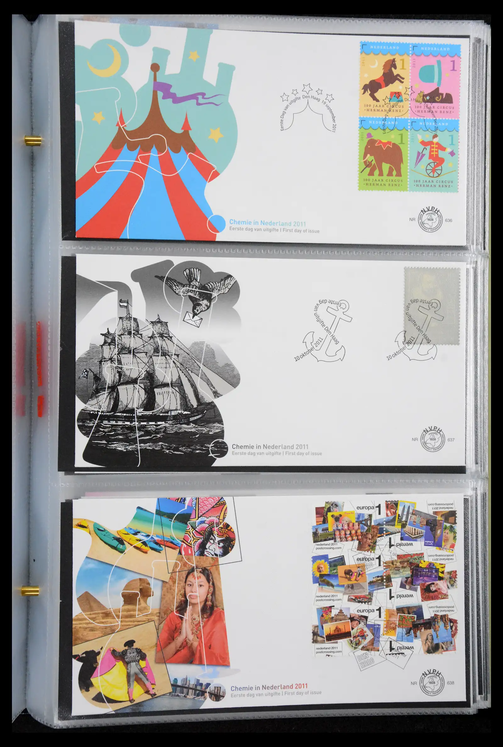 41181 0093 - Postzegelverzameling 41181 Nederland fdc-collectie 2000-2012.