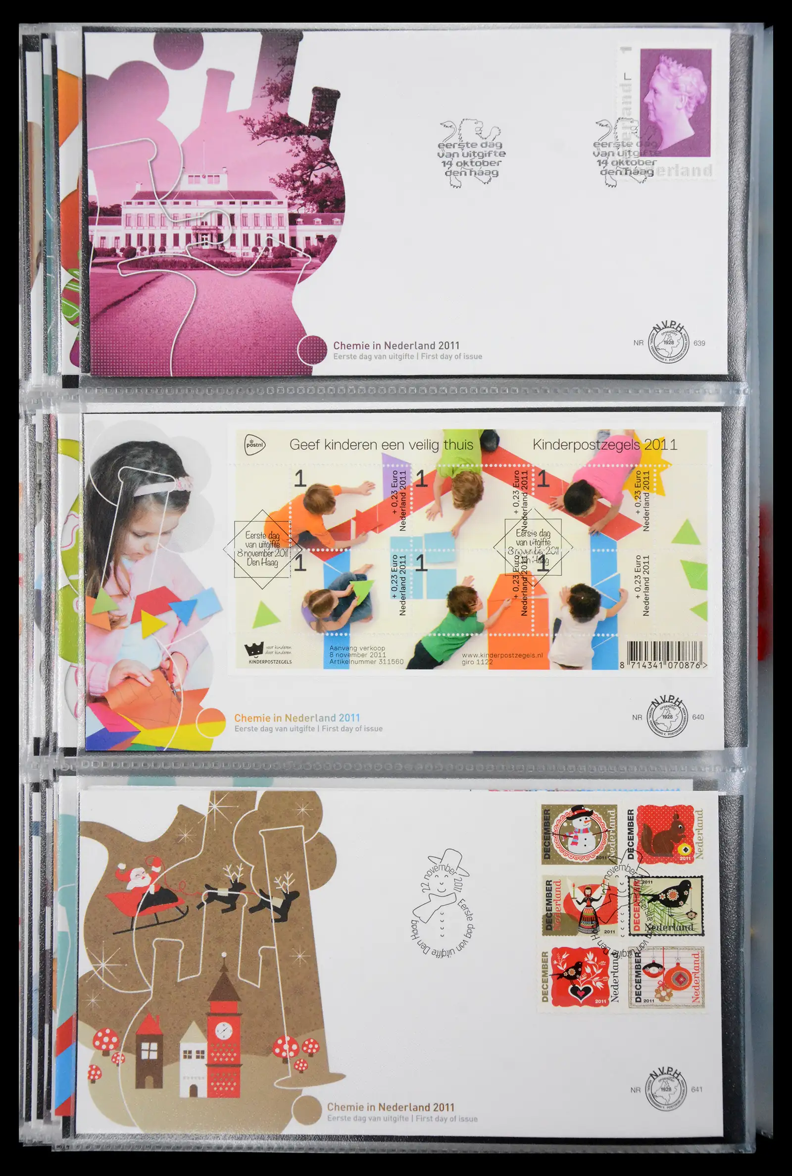 41181 0094 - Postzegelverzameling 41181 Nederland fdc-collectie 2000-2012.