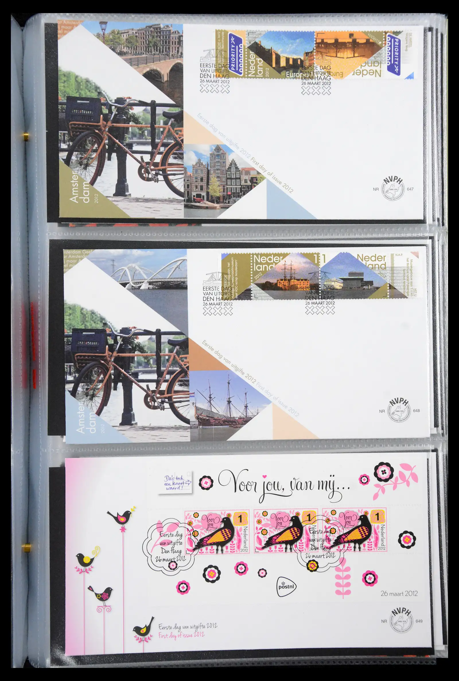 41181 0097 - Postzegelverzameling 41181 Nederland fdc-collectie 2000-2012.