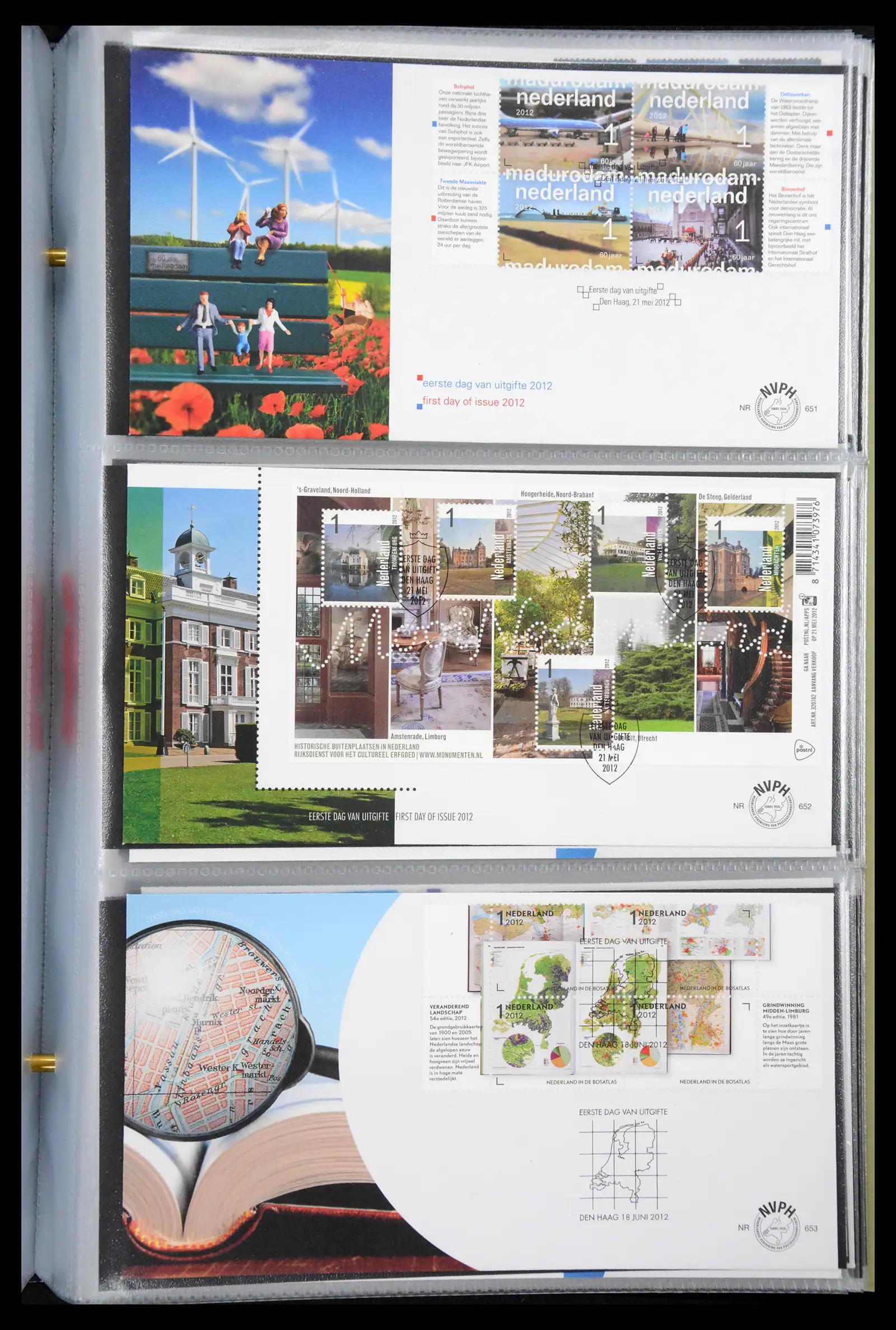 41181 0099 - Postzegelverzameling 41181 Nederland fdc-collectie 2000-2012.
