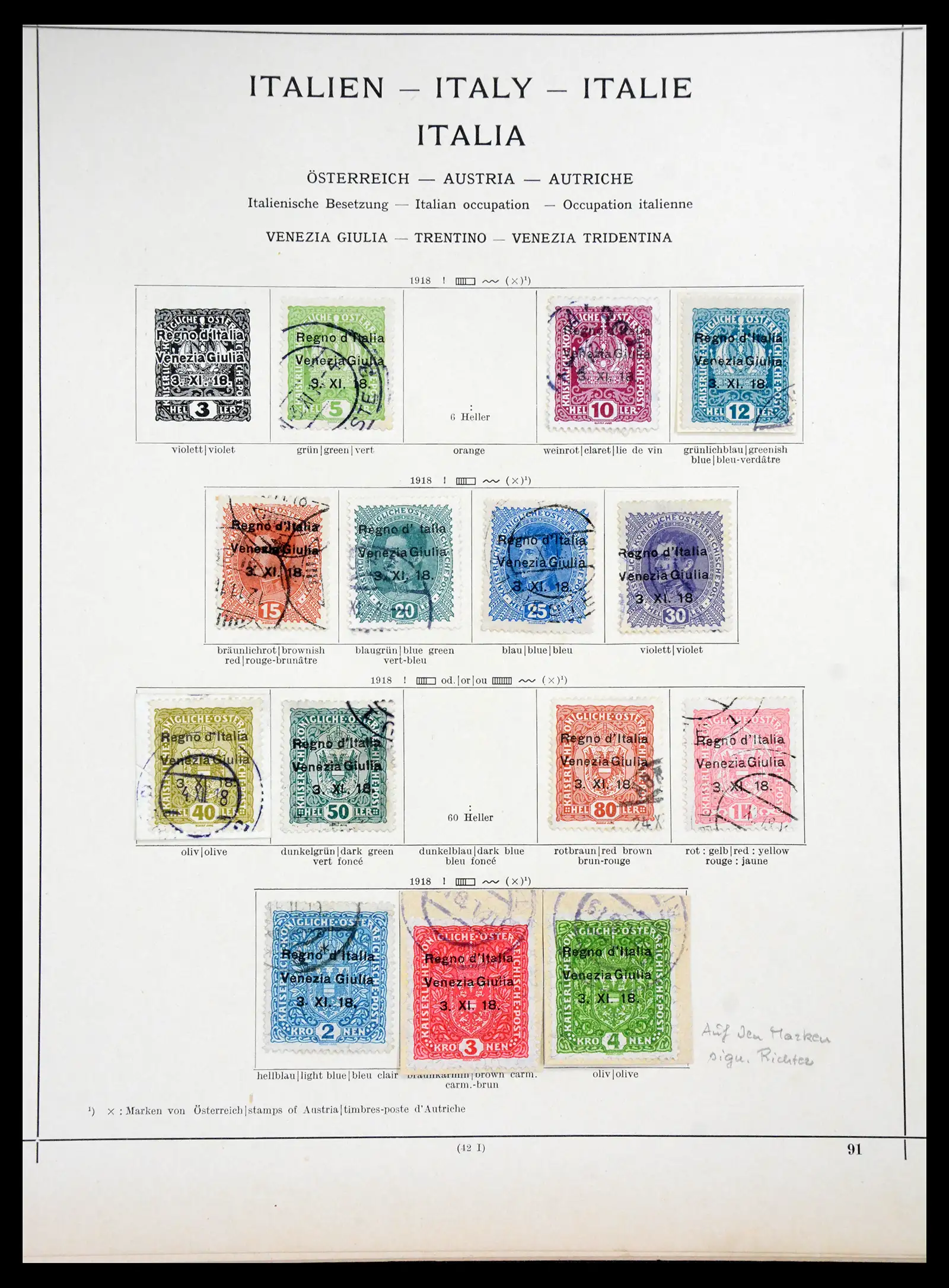 41186 0039 - Postzegelverzameling 41186 Italiaanse gebieden/koloniën 1874-1934.