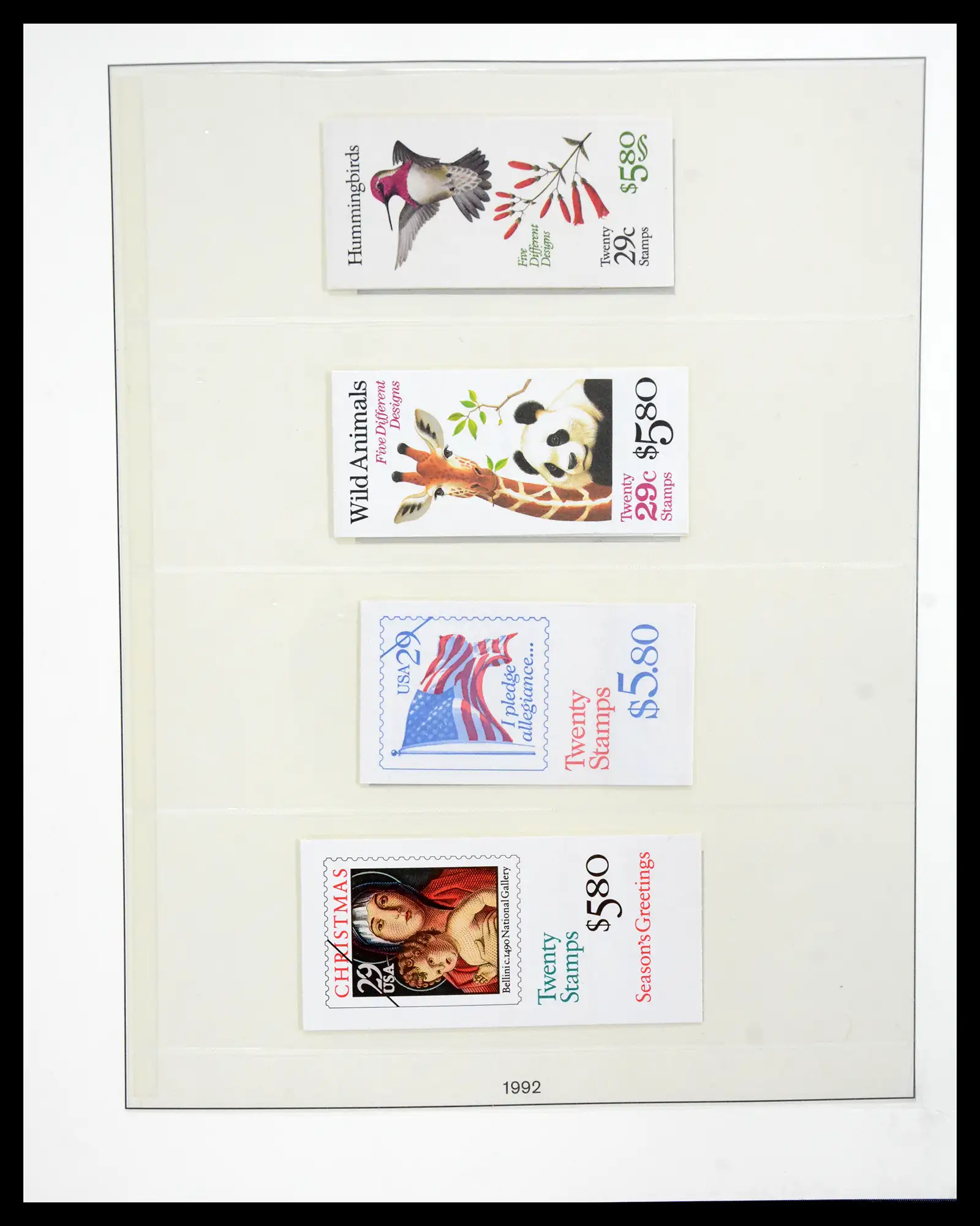 41187 0041 - Stamp collection 41187 USA stampbooklets 1970/90's.