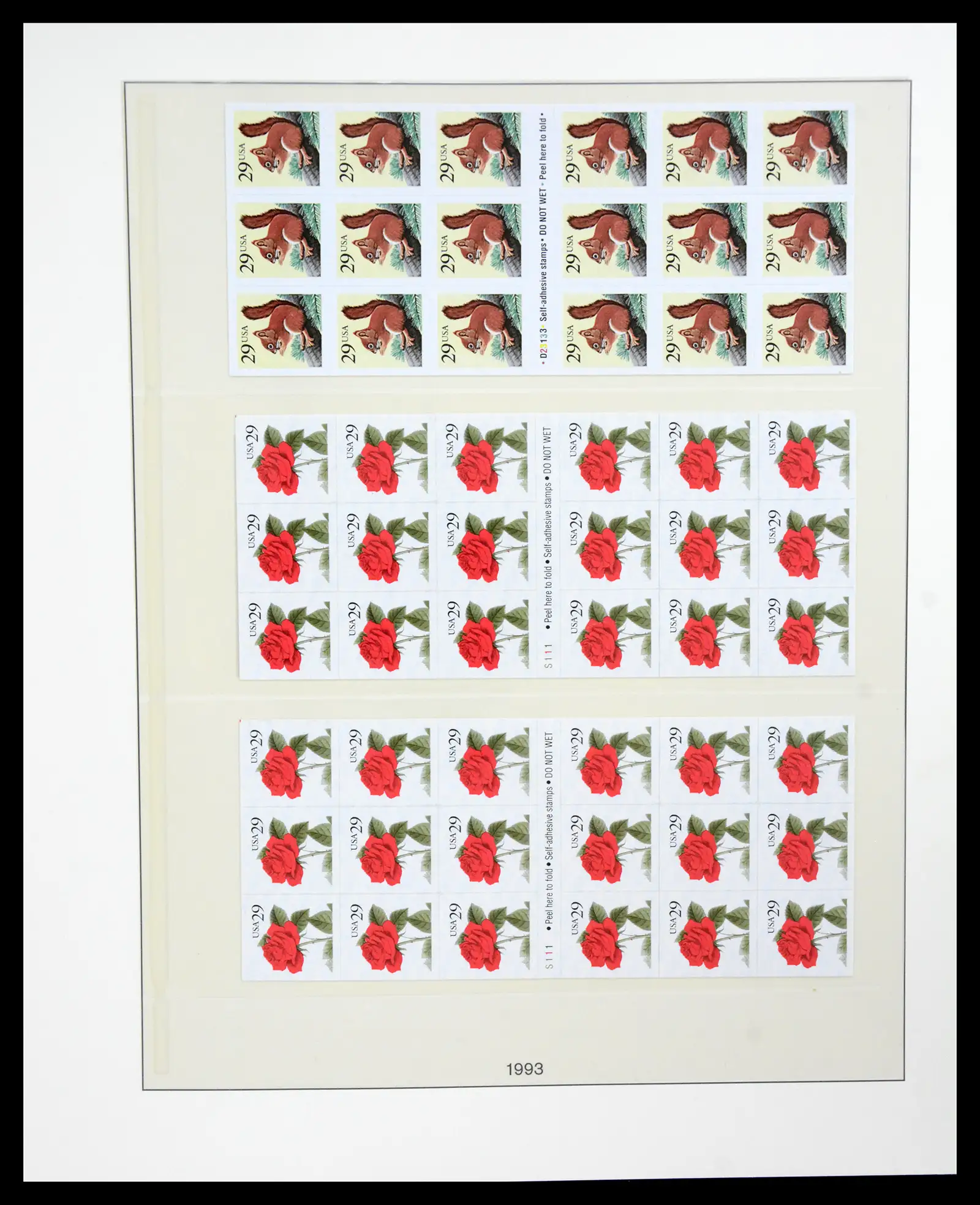 41187 0049 - Stamp collection 41187 USA stampbooklets 1970/90's.