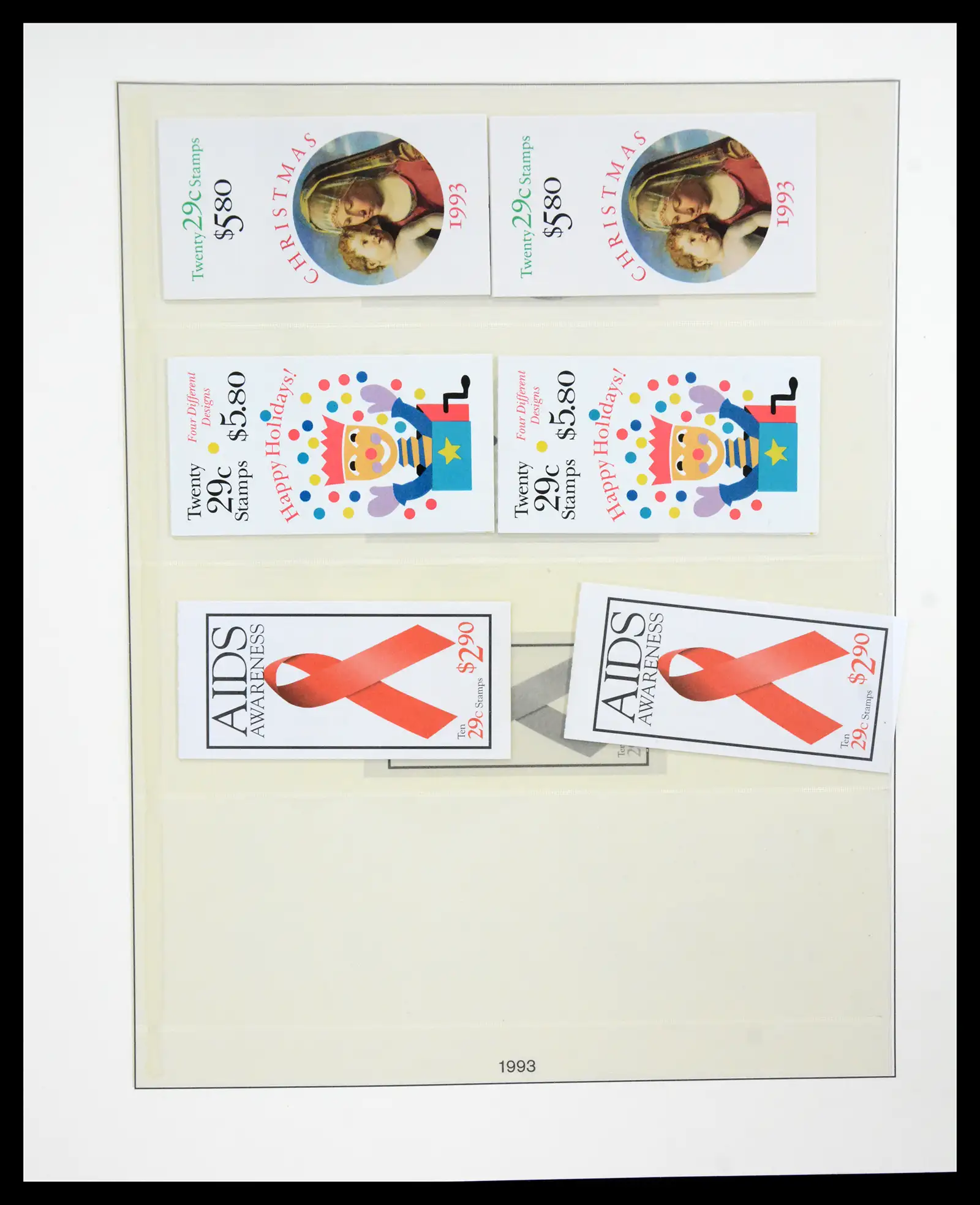 41187 0051 - Stamp collection 41187 USA stampbooklets 1970/90's.