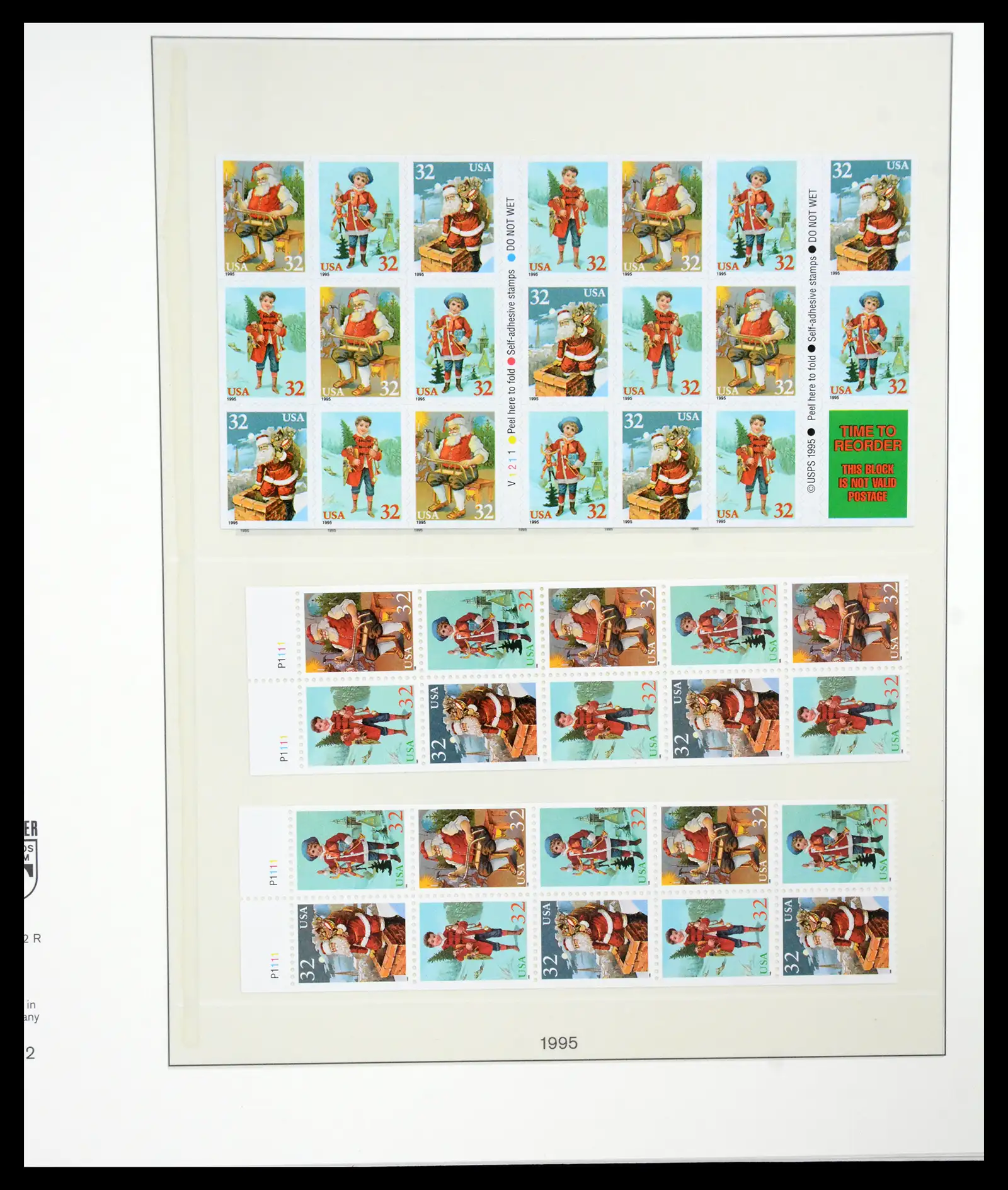 41187 0078 - Stamp collection 41187 USA stampbooklets 1970/90's.