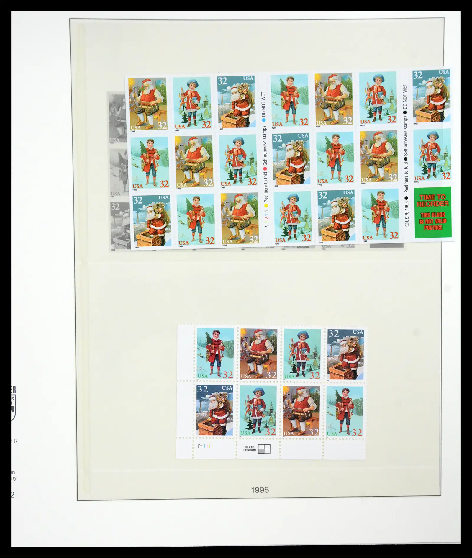 41187 0079 - Stamp collection 41187 USA stampbooklets 1970/90's.