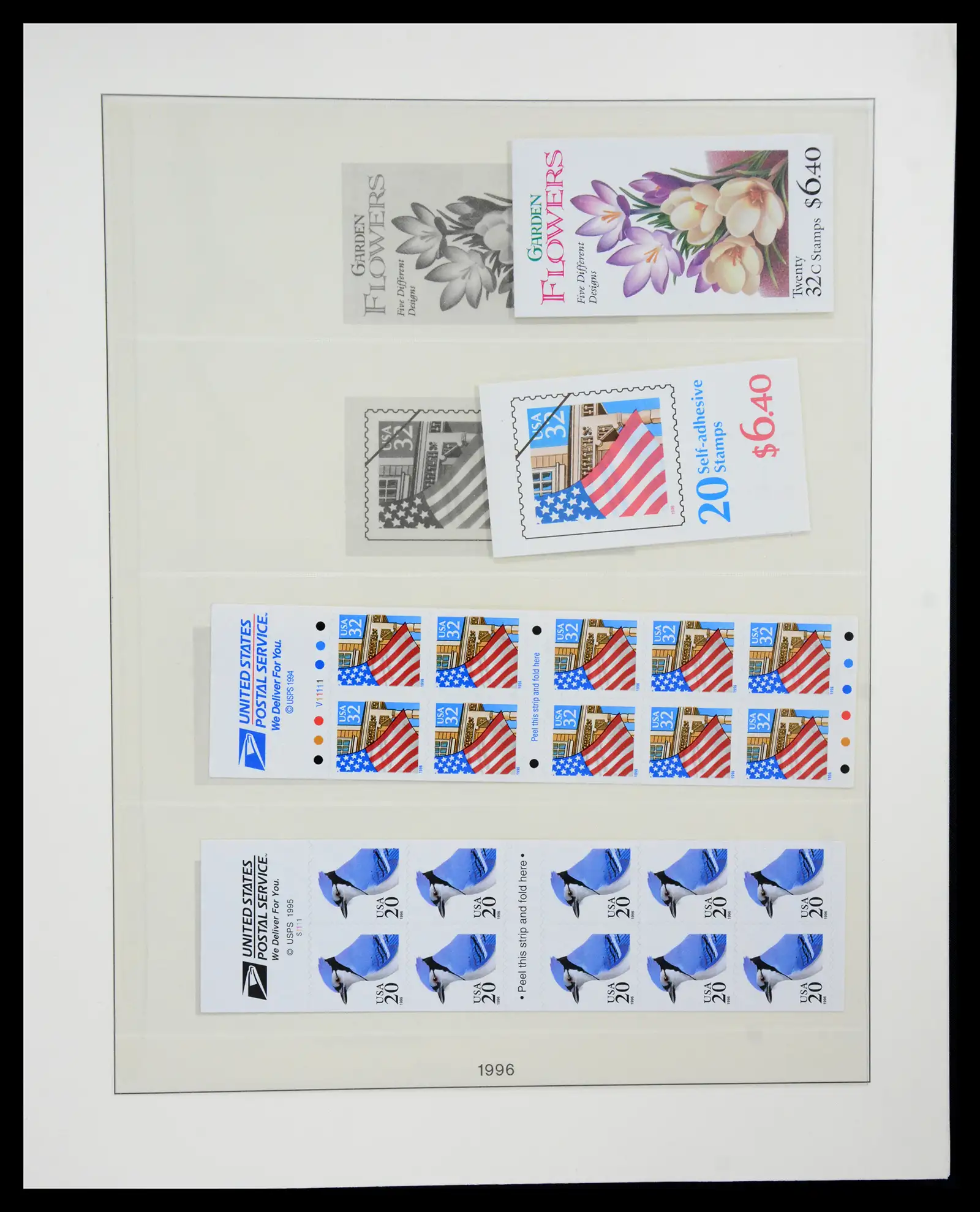 41187 0081 - Stamp collection 41187 USA stampbooklets 1970/90's.