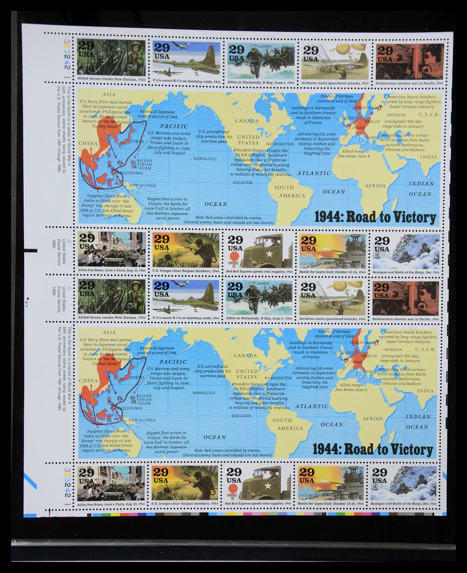 41187 0089 - Stamp collection 41187 USA stampbooklets 1970/90's.