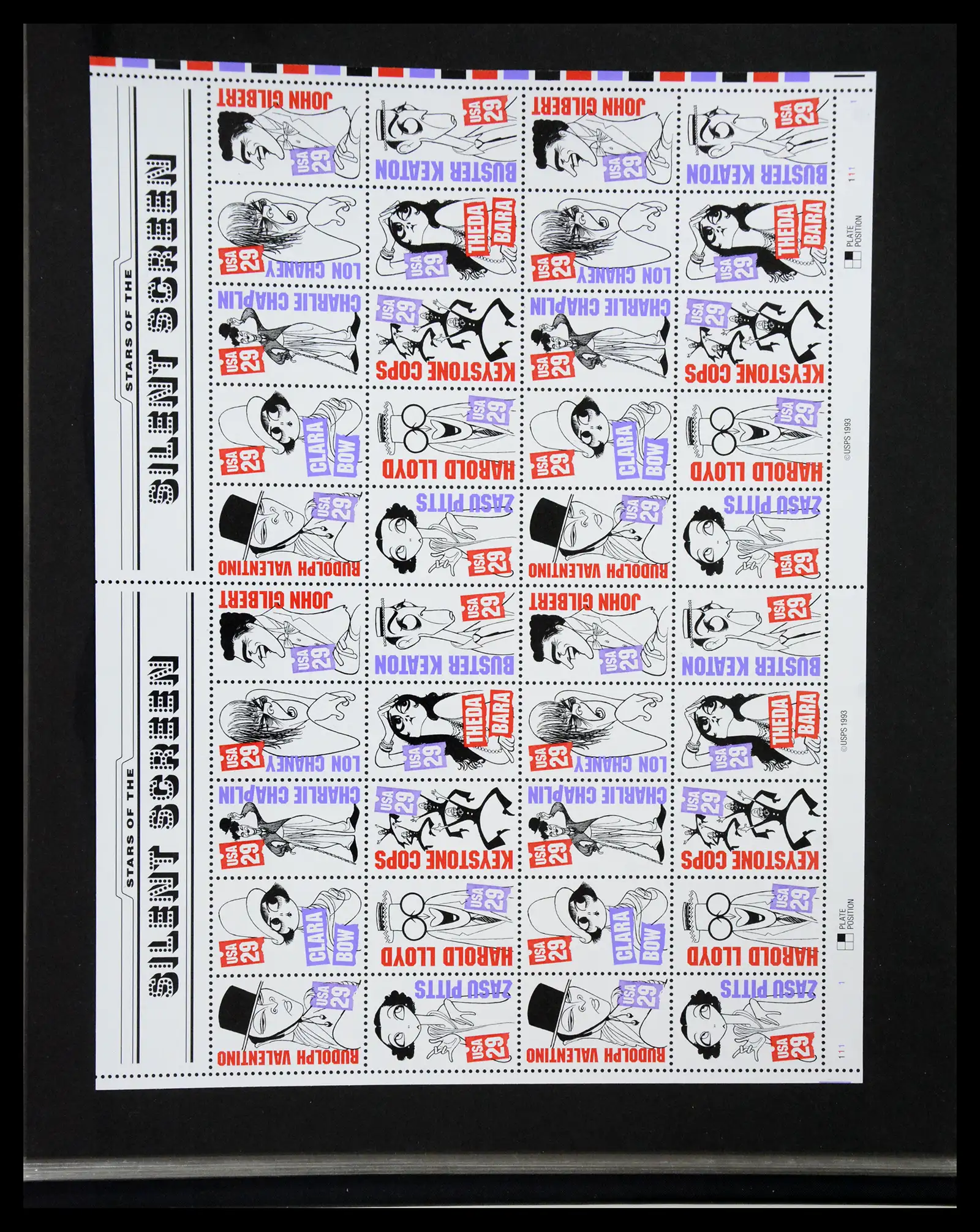 41187 0096 - Stamp collection 41187 USA stampbooklets 1970/90's.
