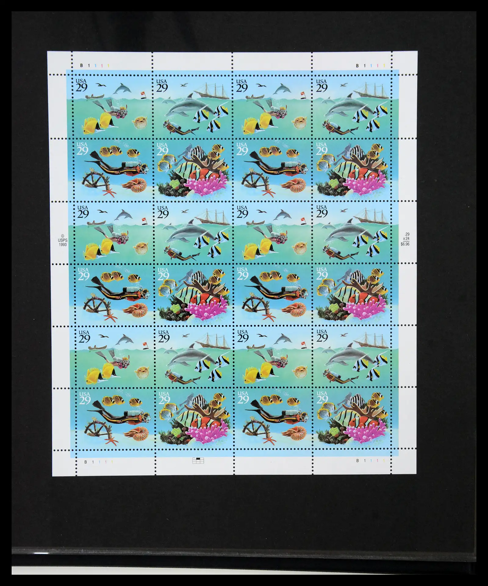 41187 0099 - Stamp collection 41187 USA stampbooklets 1970/90's.