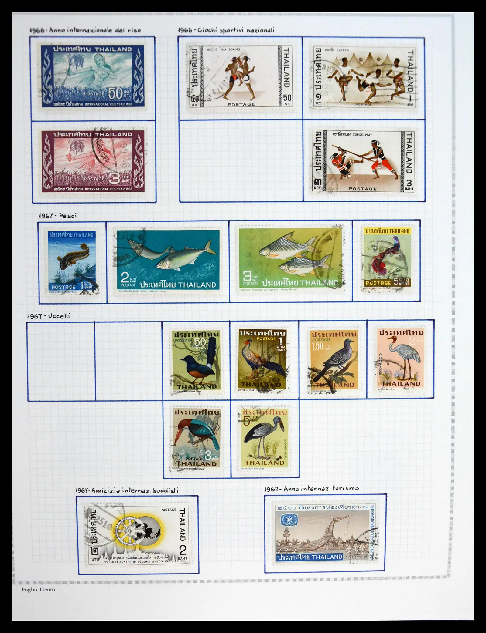 41188 0024 - Stamp collection 41188 Thailand 1885-2009.
