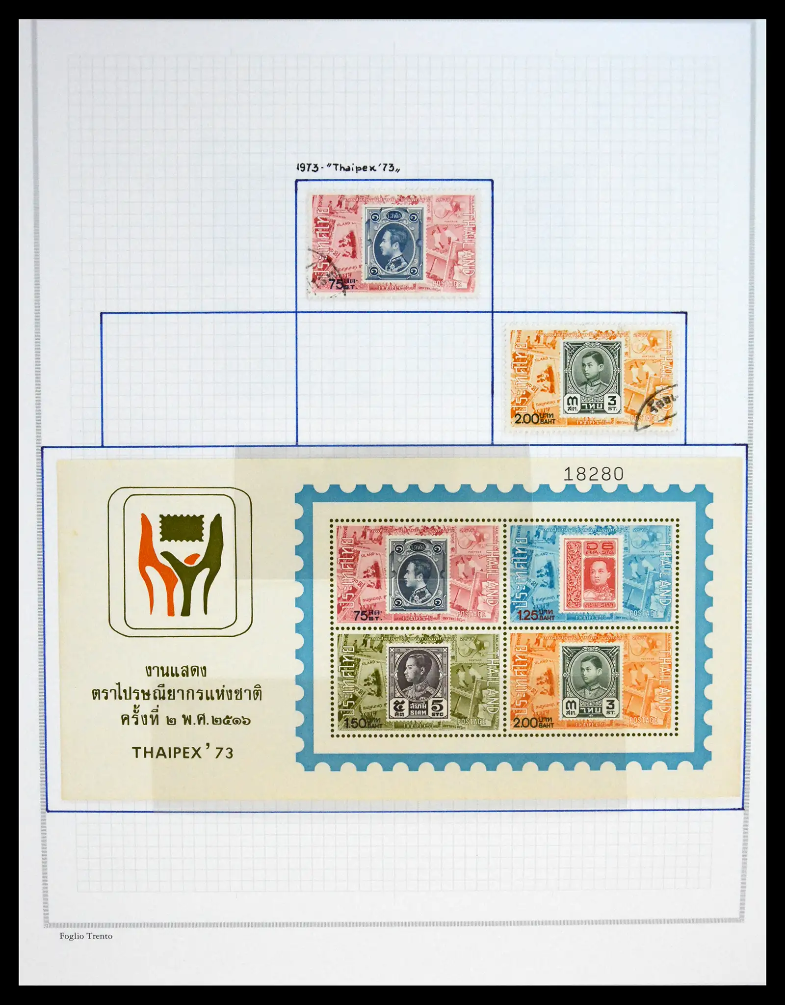 41188 0039 - Stamp collection 41188 Thailand 1885-2009.