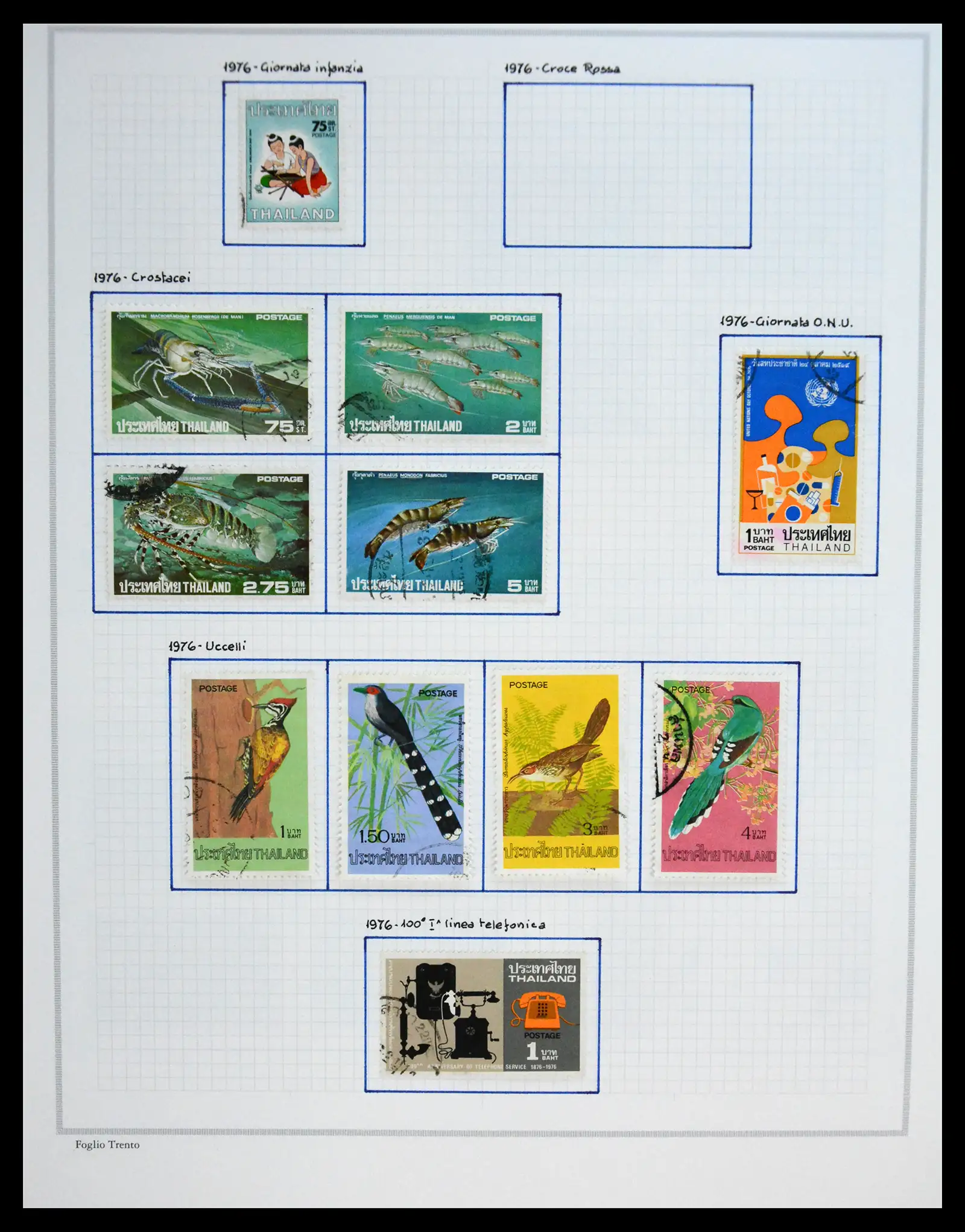 41188 0052 - Stamp collection 41188 Thailand 1885-2009.