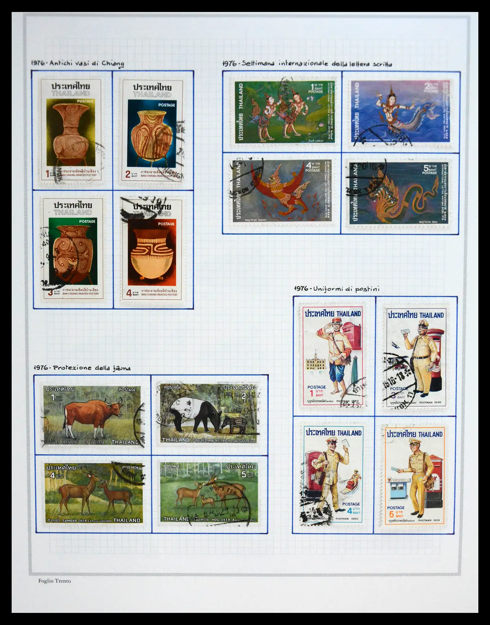 41188 0053 - Stamp collection 41188 Thailand 1885-2009.