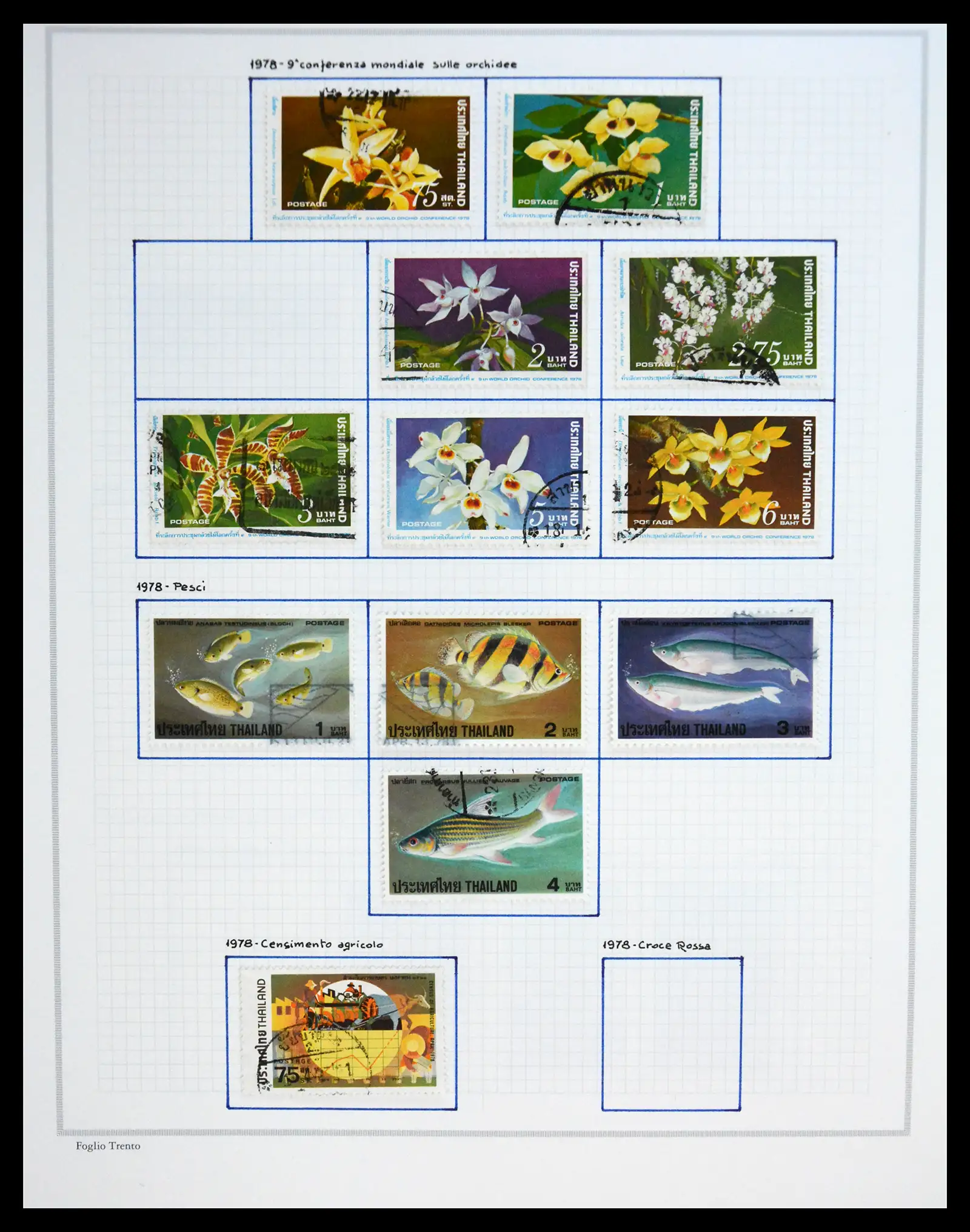 41188 0056 - Stamp collection 41188 Thailand 1885-2009.