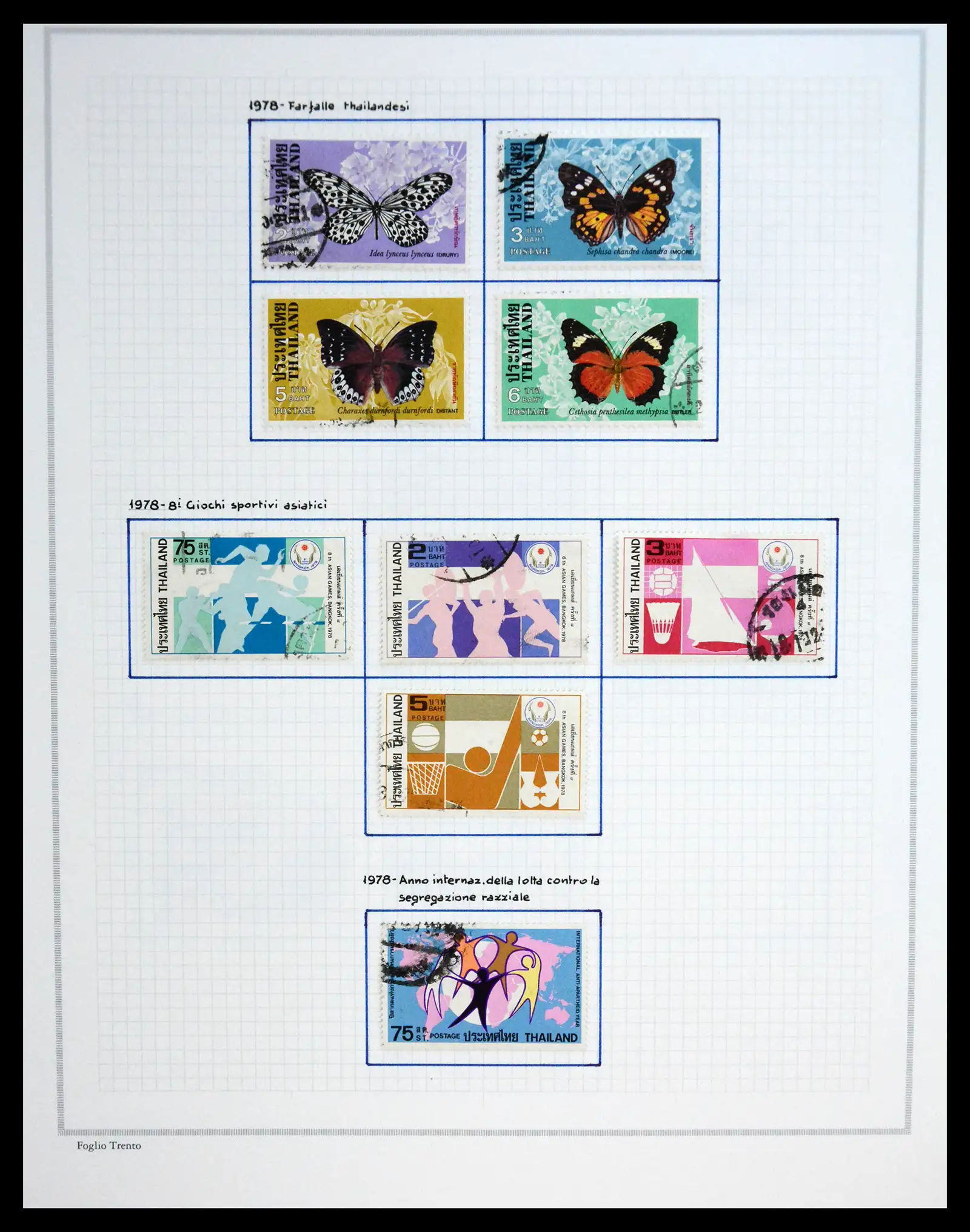 41188 0058 - Stamp collection 41188 Thailand 1885-2009.
