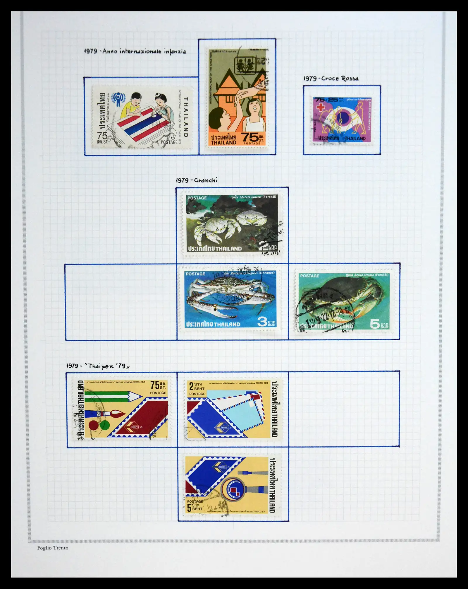 41188 0059 - Stamp collection 41188 Thailand 1885-2009.