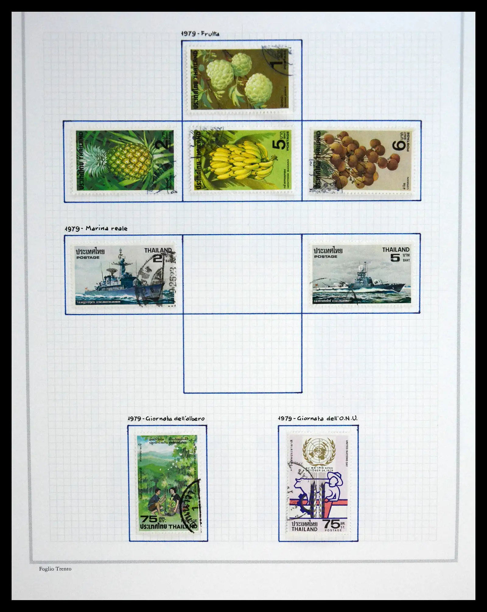 41188 0060 - Stamp collection 41188 Thailand 1885-2009.