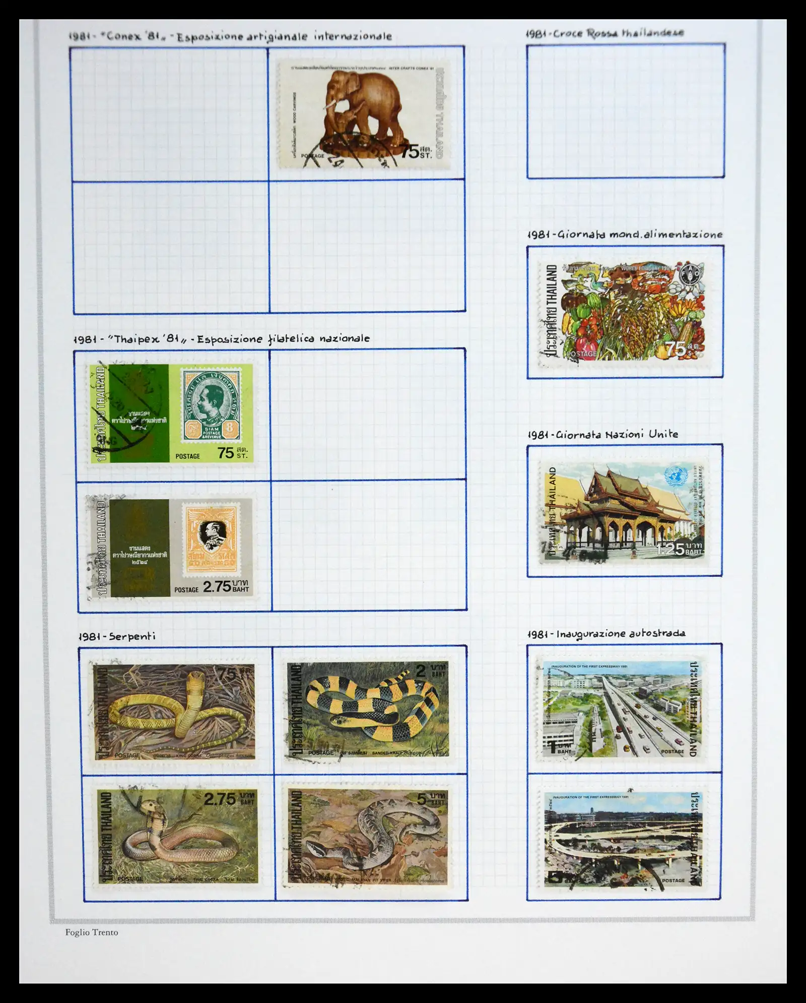 41188 0065 - Stamp collection 41188 Thailand 1885-2009.