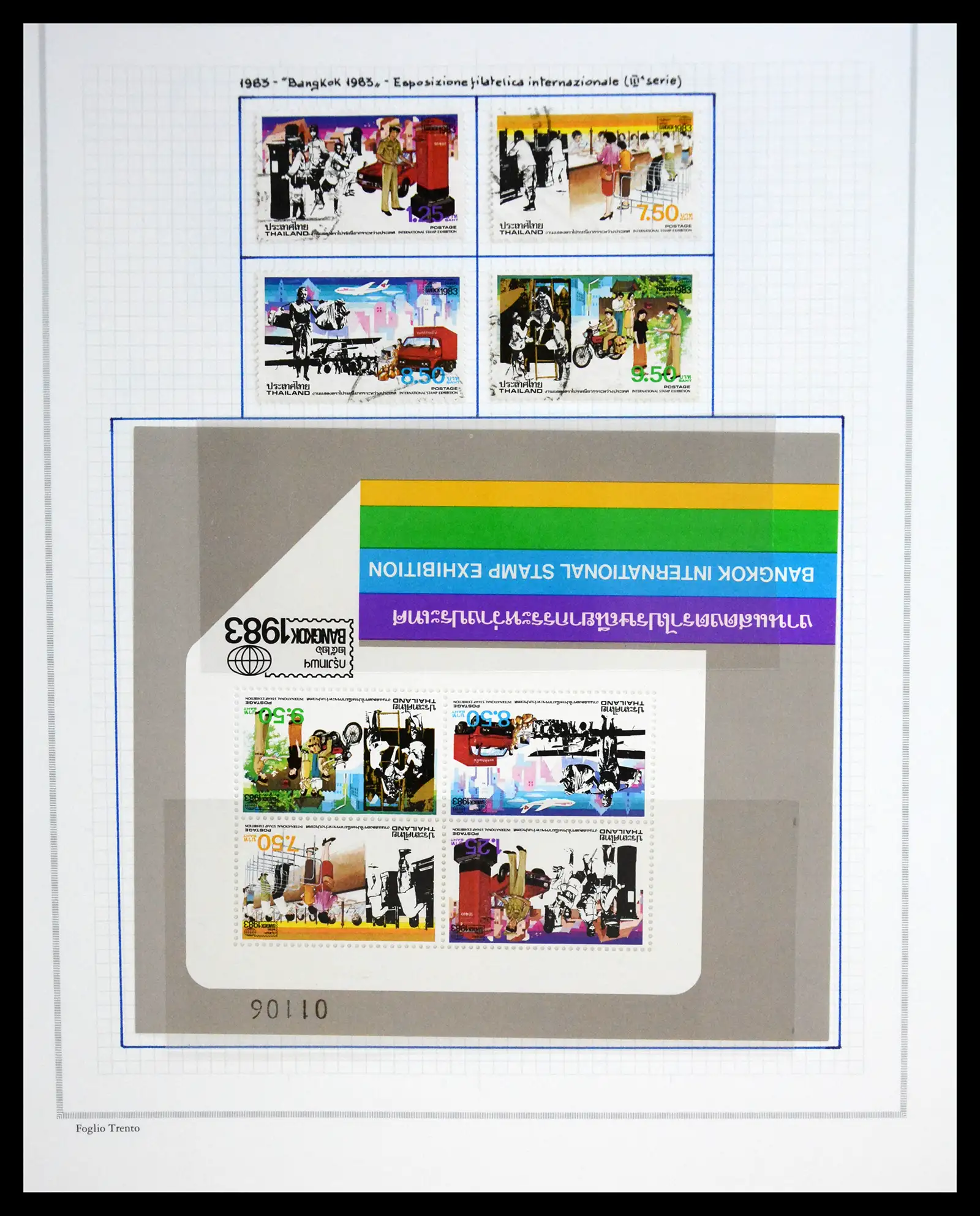 41188 0073 - Stamp collection 41188 Thailand 1885-2009.