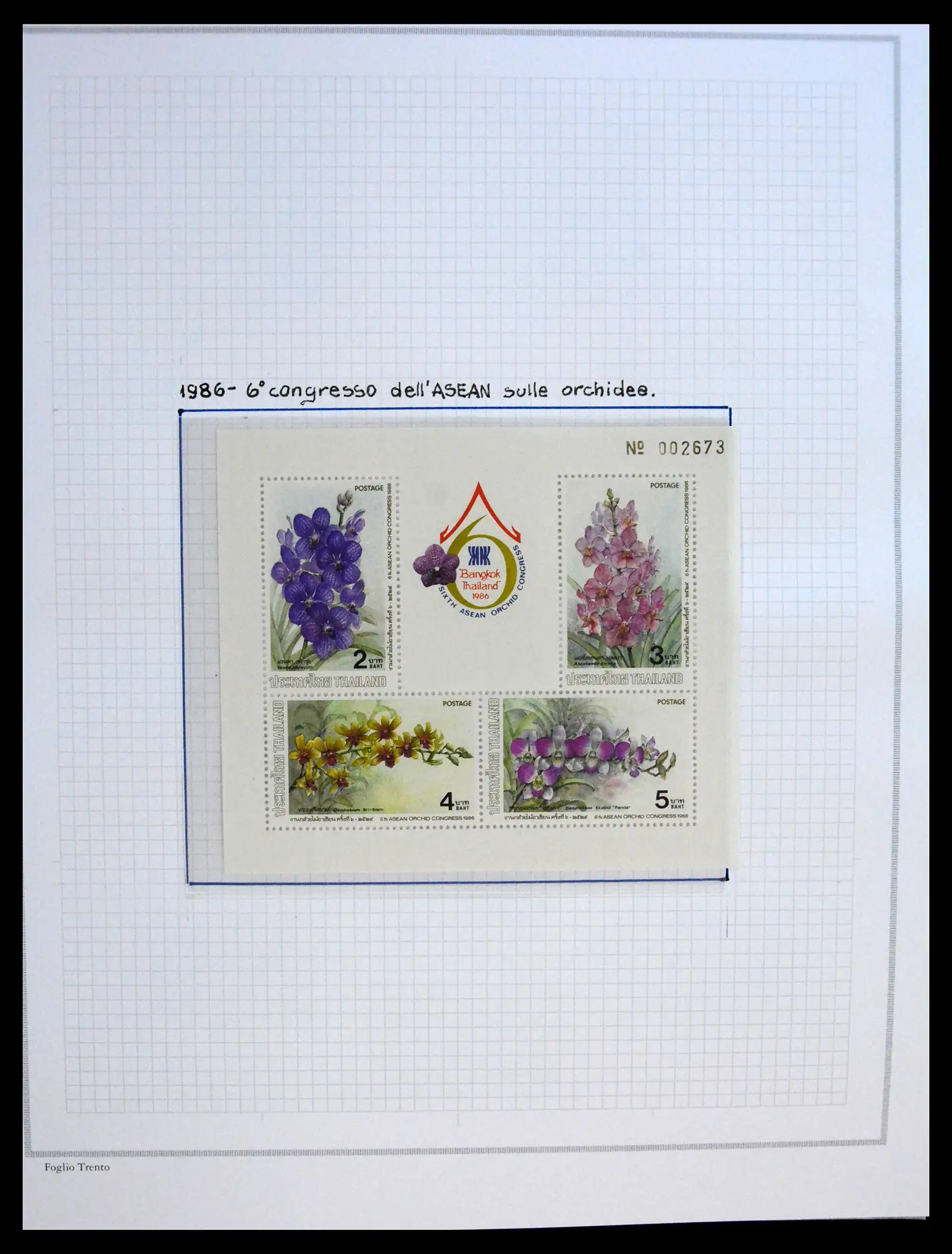 41188 0085 - Stamp collection 41188 Thailand 1885-2009.