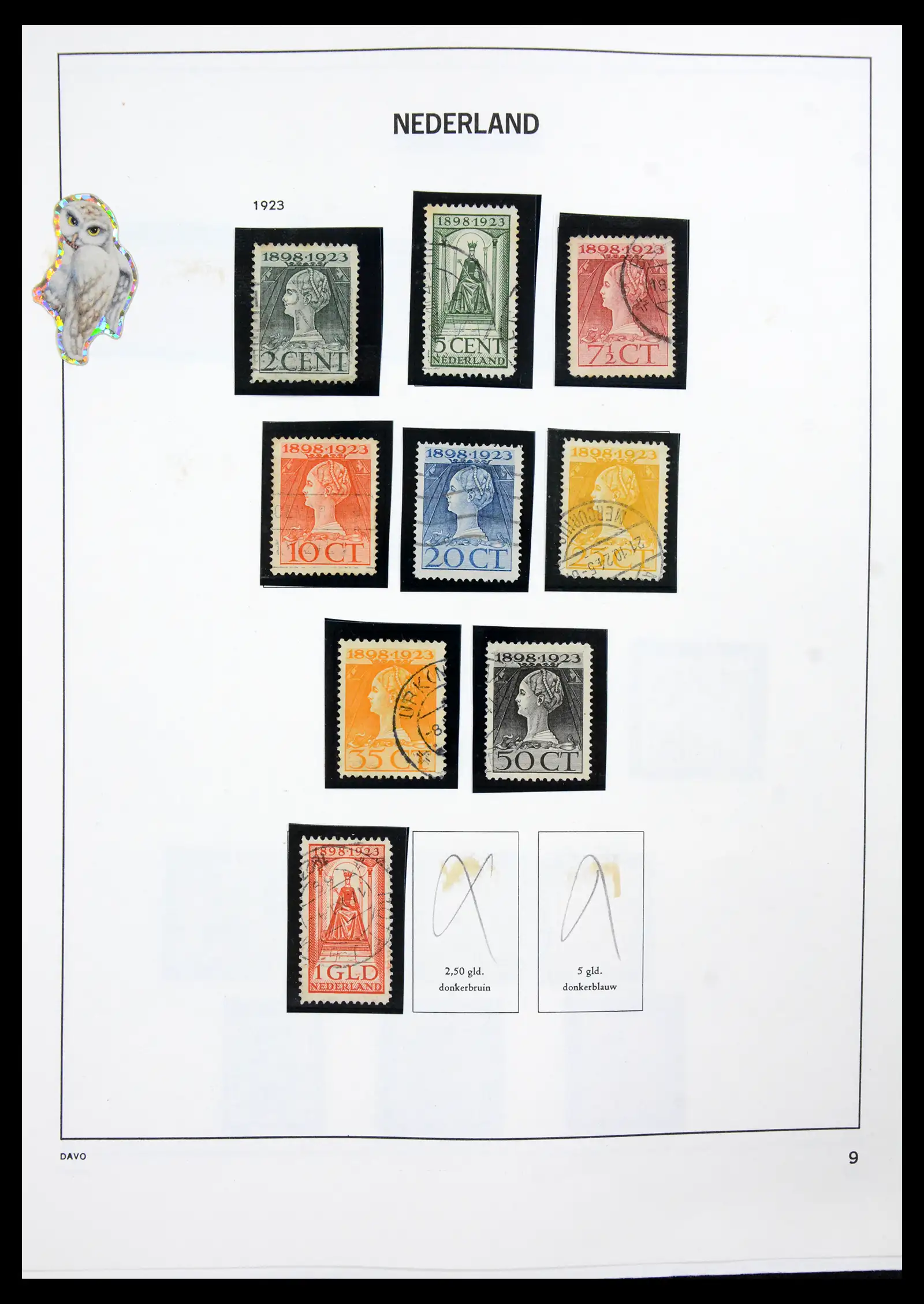 41189 0009 - Postzegelverzameling 41189 Nederland 1852-2000.