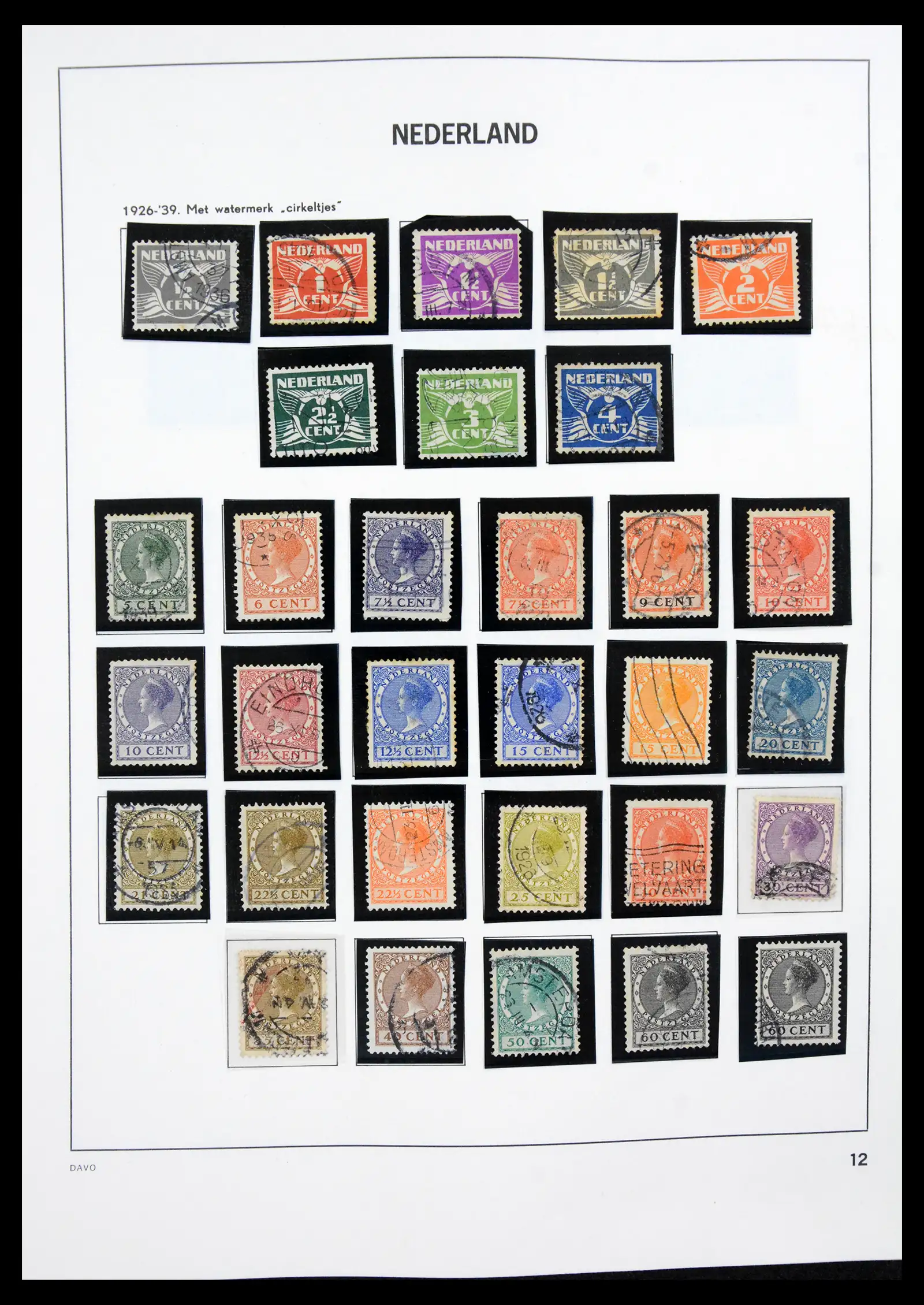 41189 0012 - Postzegelverzameling 41189 Nederland 1852-2000.