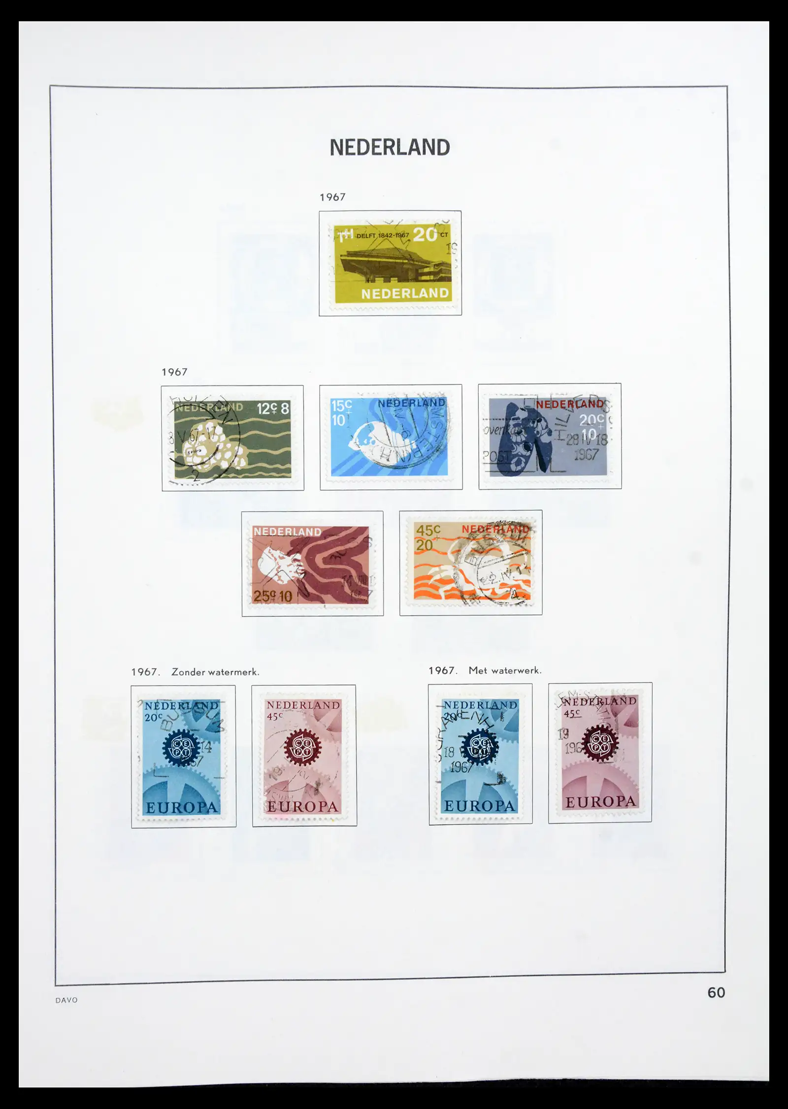 41189 0059 - Postzegelverzameling 41189 Nederland 1852-2000.