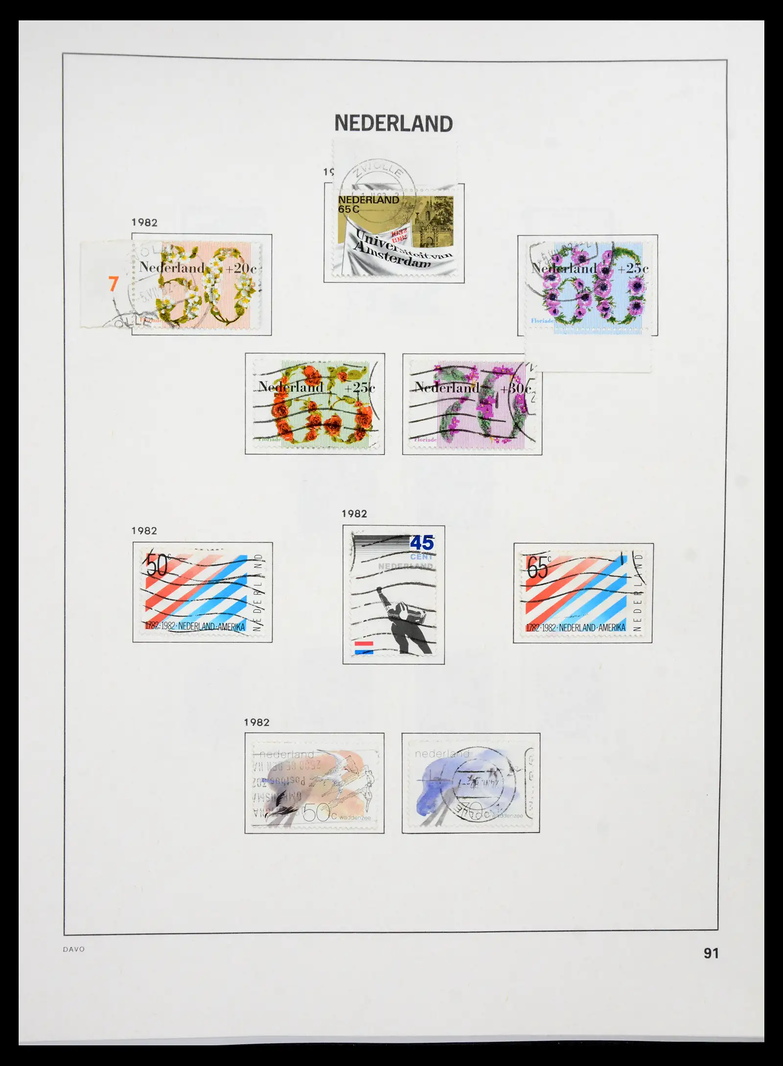 41189 0090 - Postzegelverzameling 41189 Nederland 1852-2000.