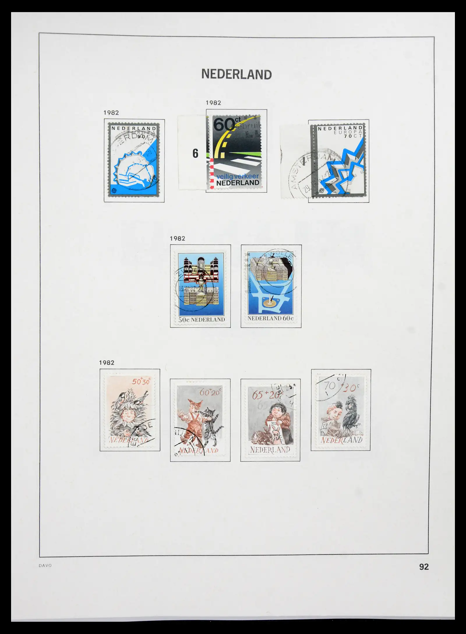 41189 0091 - Postzegelverzameling 41189 Nederland 1852-2000.