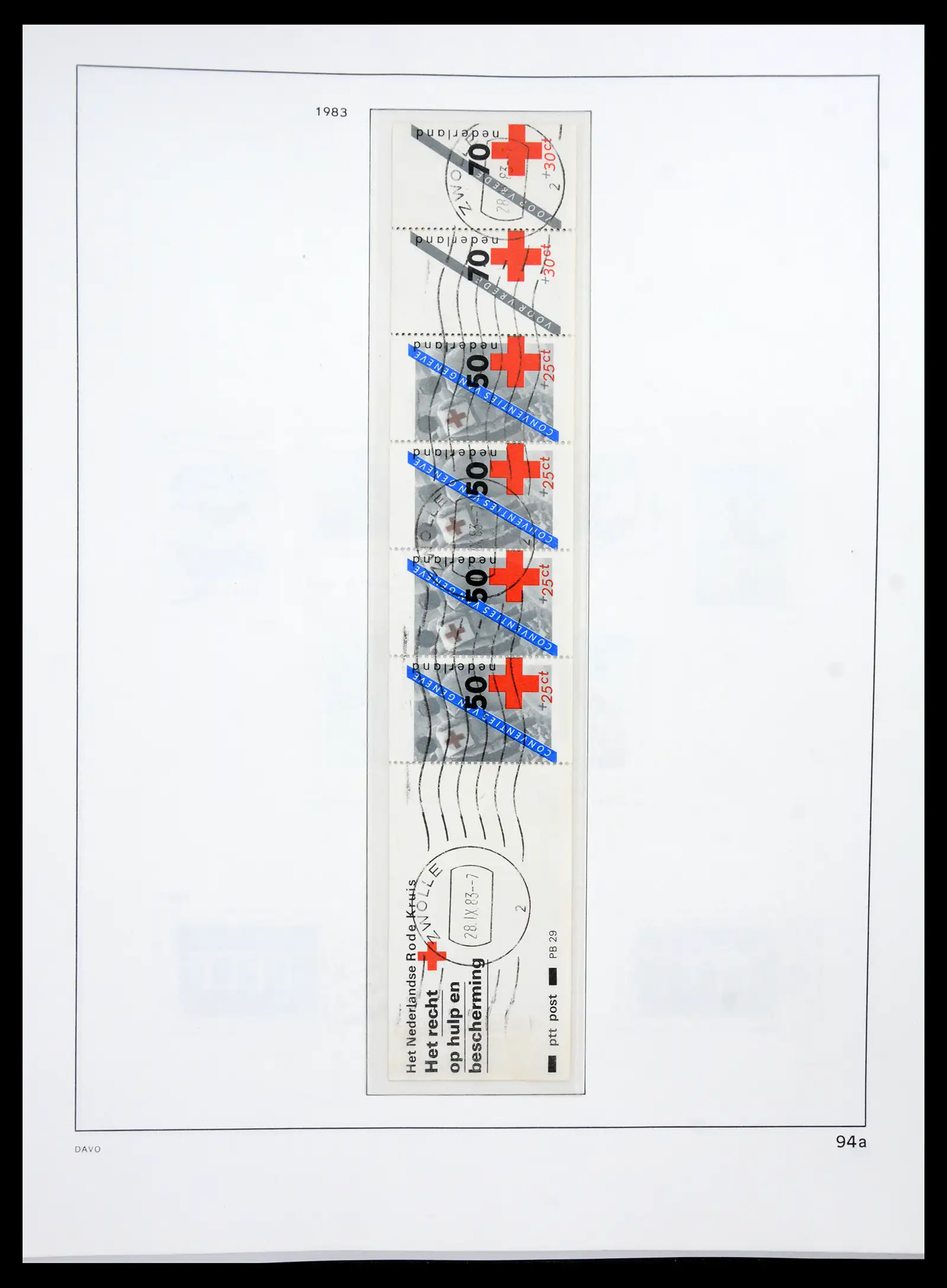 41189 0094 - Postzegelverzameling 41189 Nederland 1852-2000.