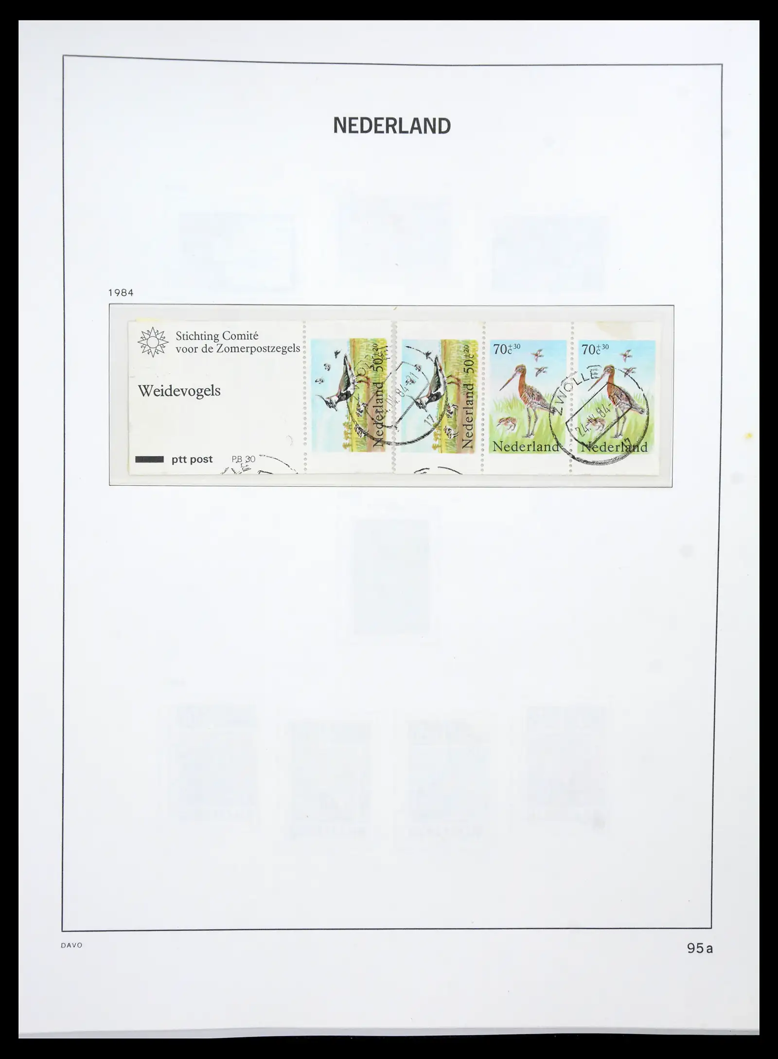 41189 0096 - Postzegelverzameling 41189 Nederland 1852-2000.