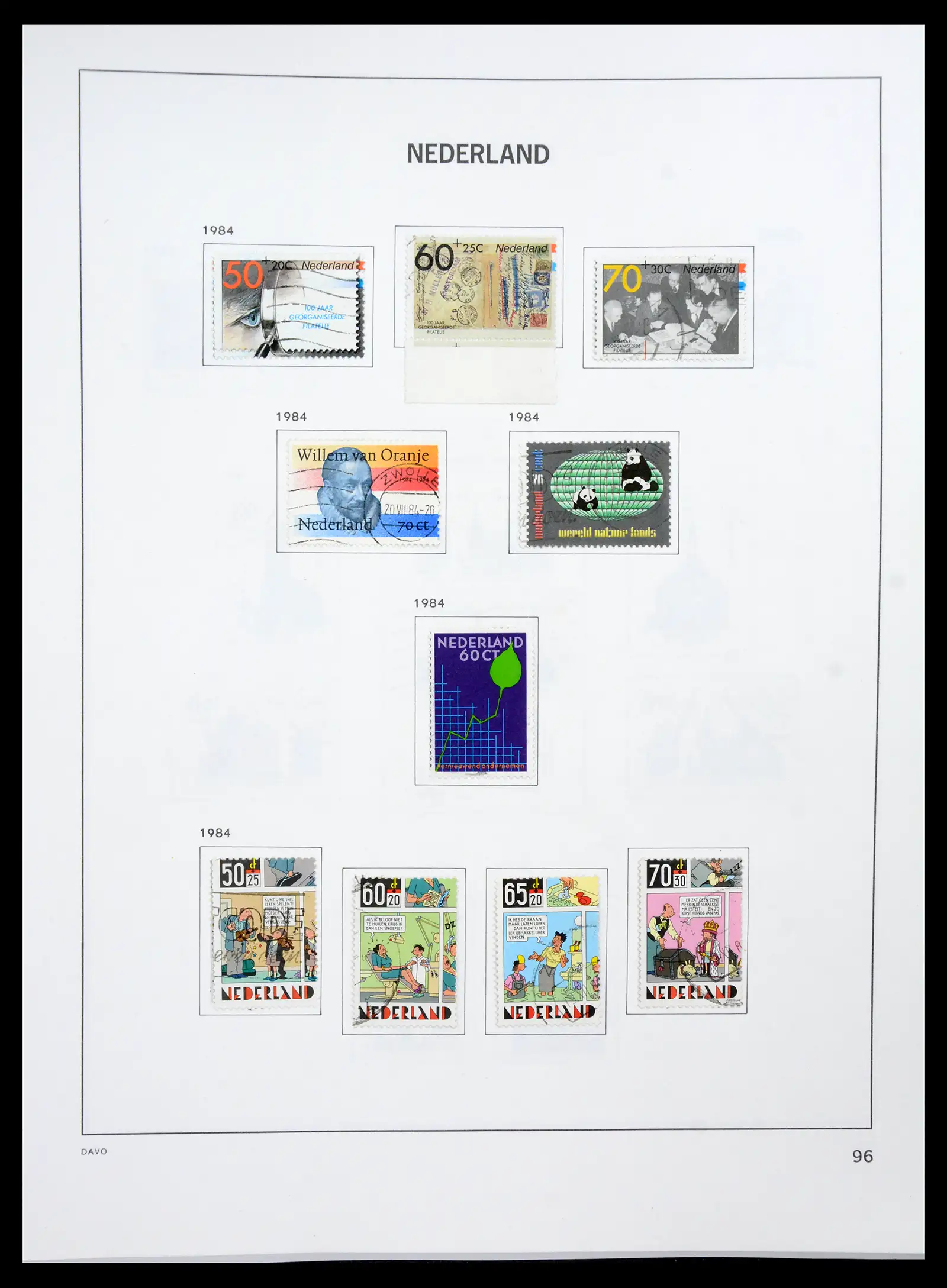 41189 0097 - Postzegelverzameling 41189 Nederland 1852-2000.