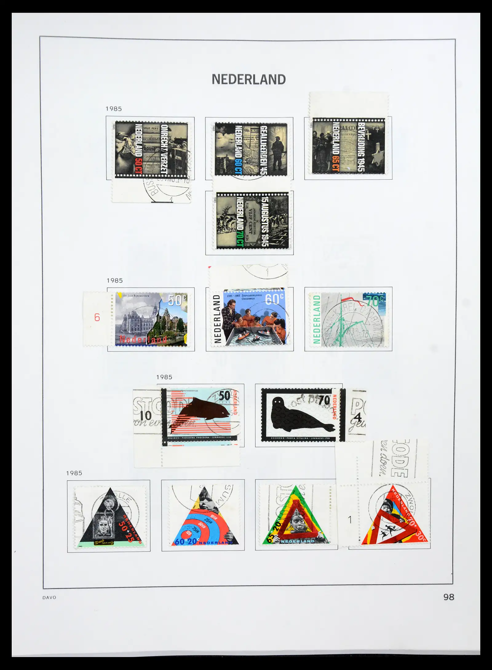 41189 0100 - Postzegelverzameling 41189 Nederland 1852-2000.