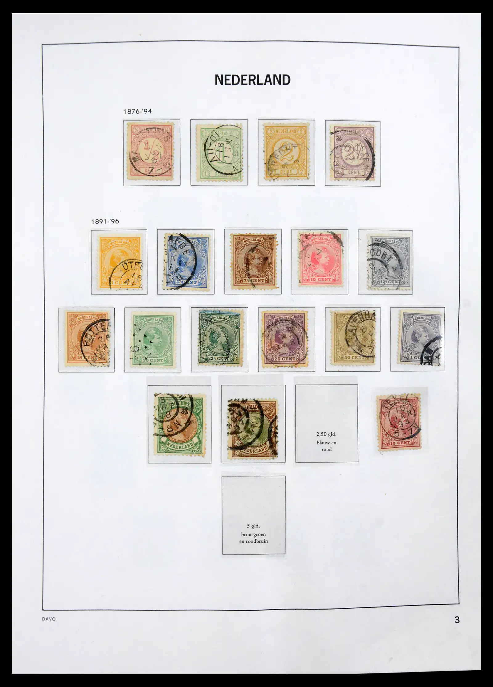 41191 0003 - Stamp collection 41191 Netherlands 1852-1984.