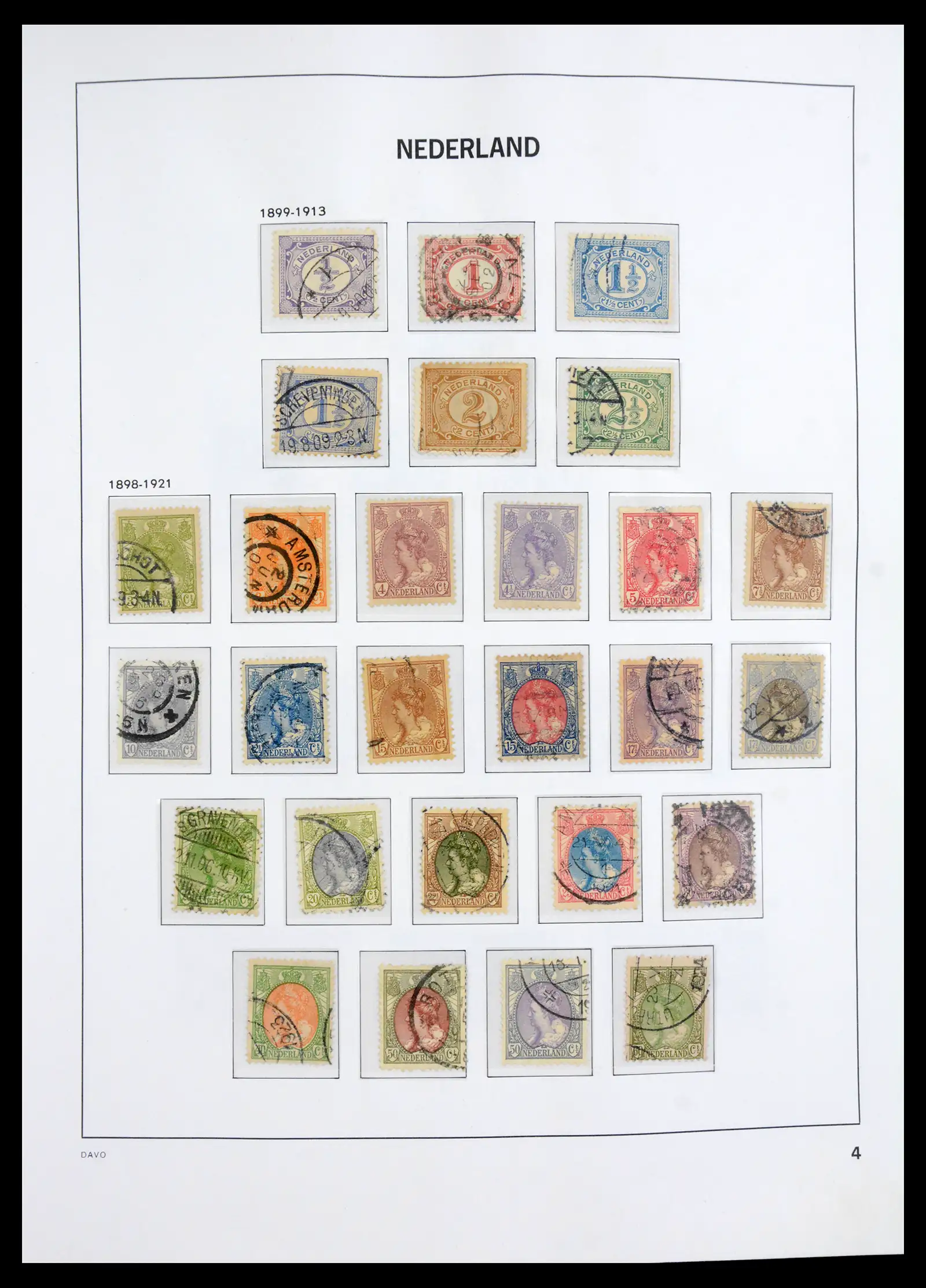 41191 0004 - Stamp collection 41191 Netherlands 1852-1984.