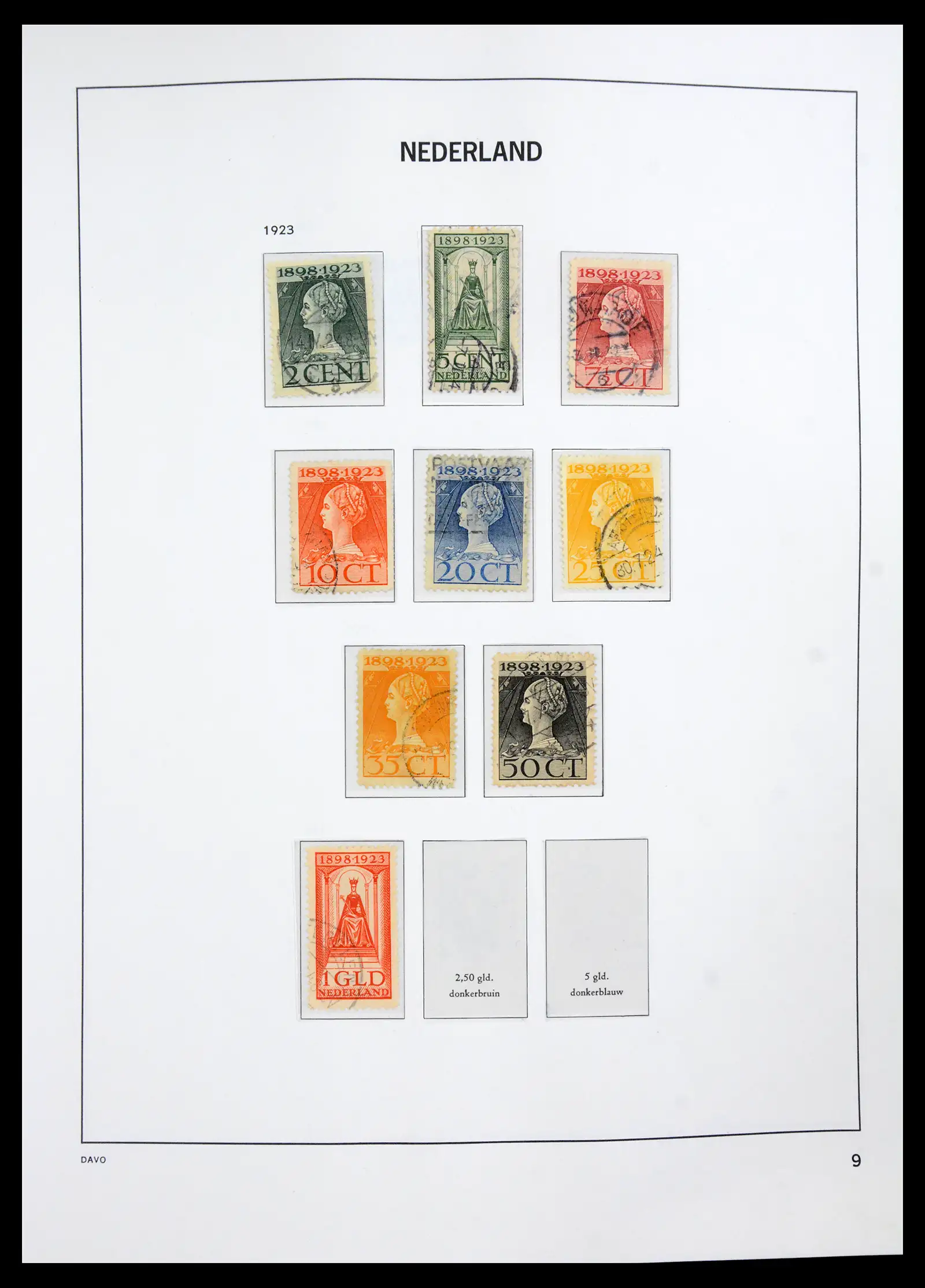 41191 0009 - Stamp collection 41191 Netherlands 1852-1984.